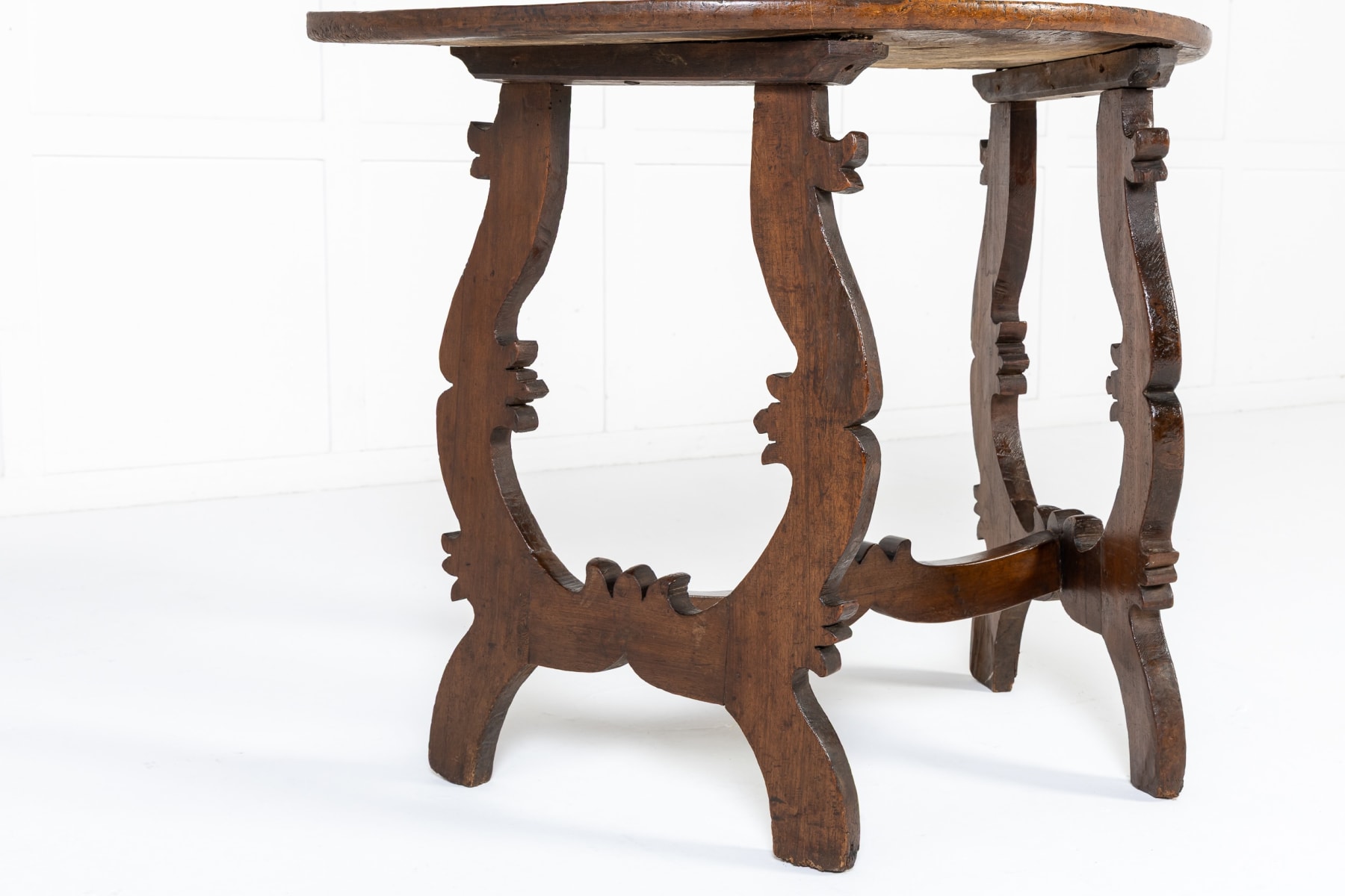 18th Century Italian Walnut Console Table