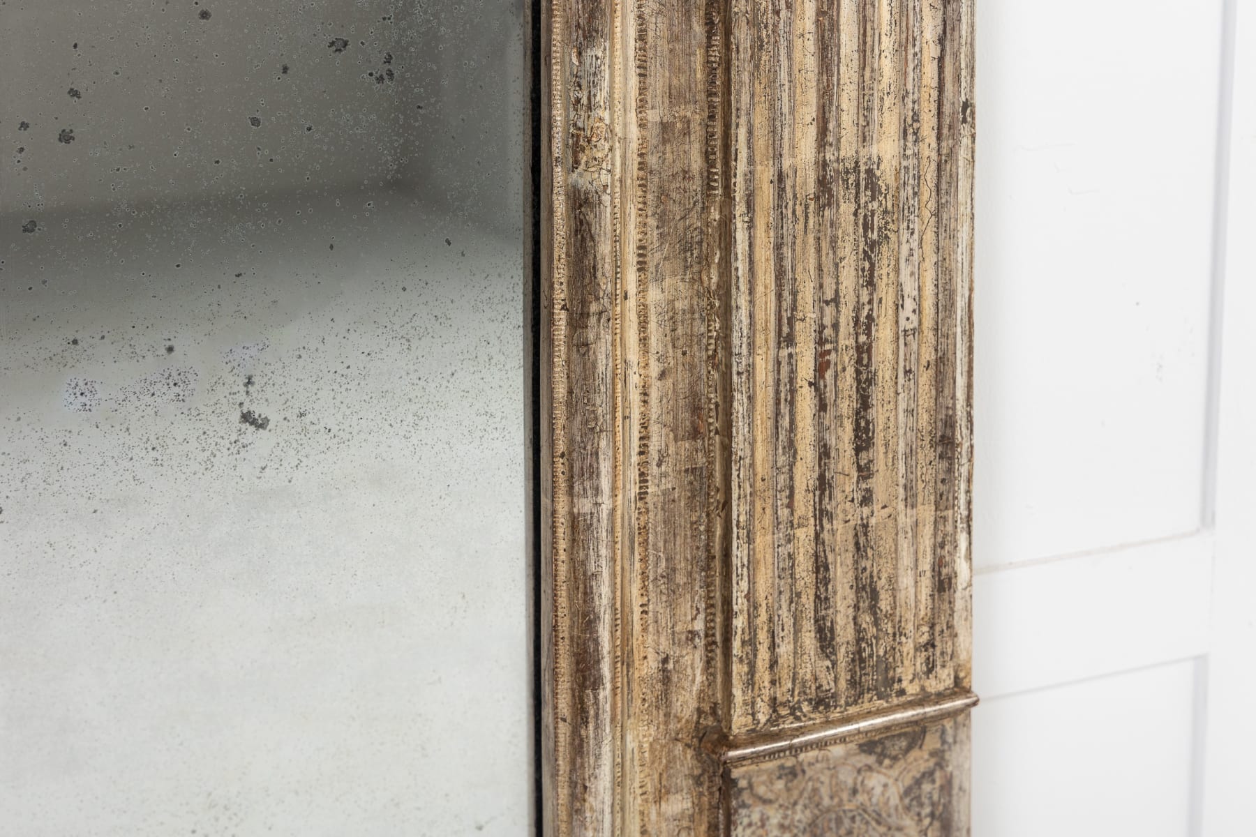 Large Scale 18th Century Italian Gilt Mirror