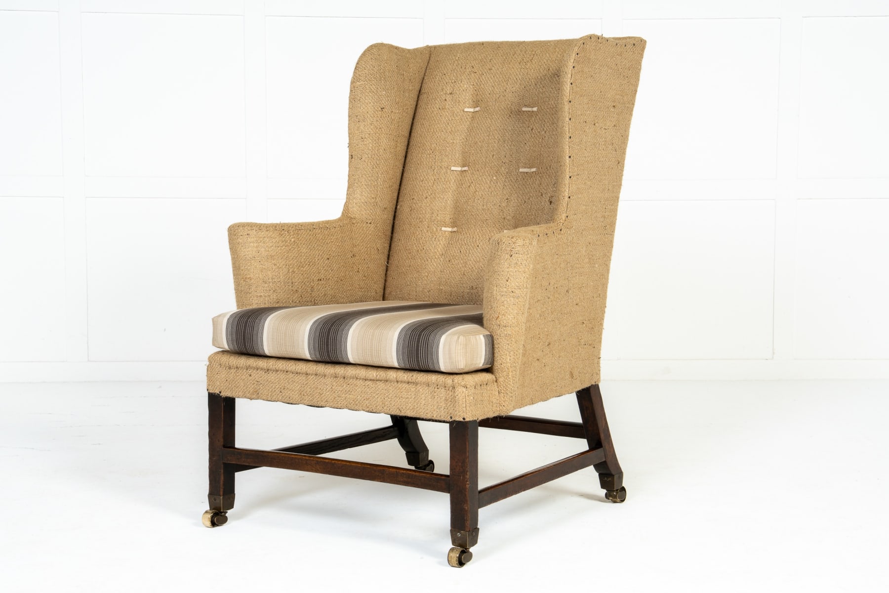 18th Century English Wing Chair