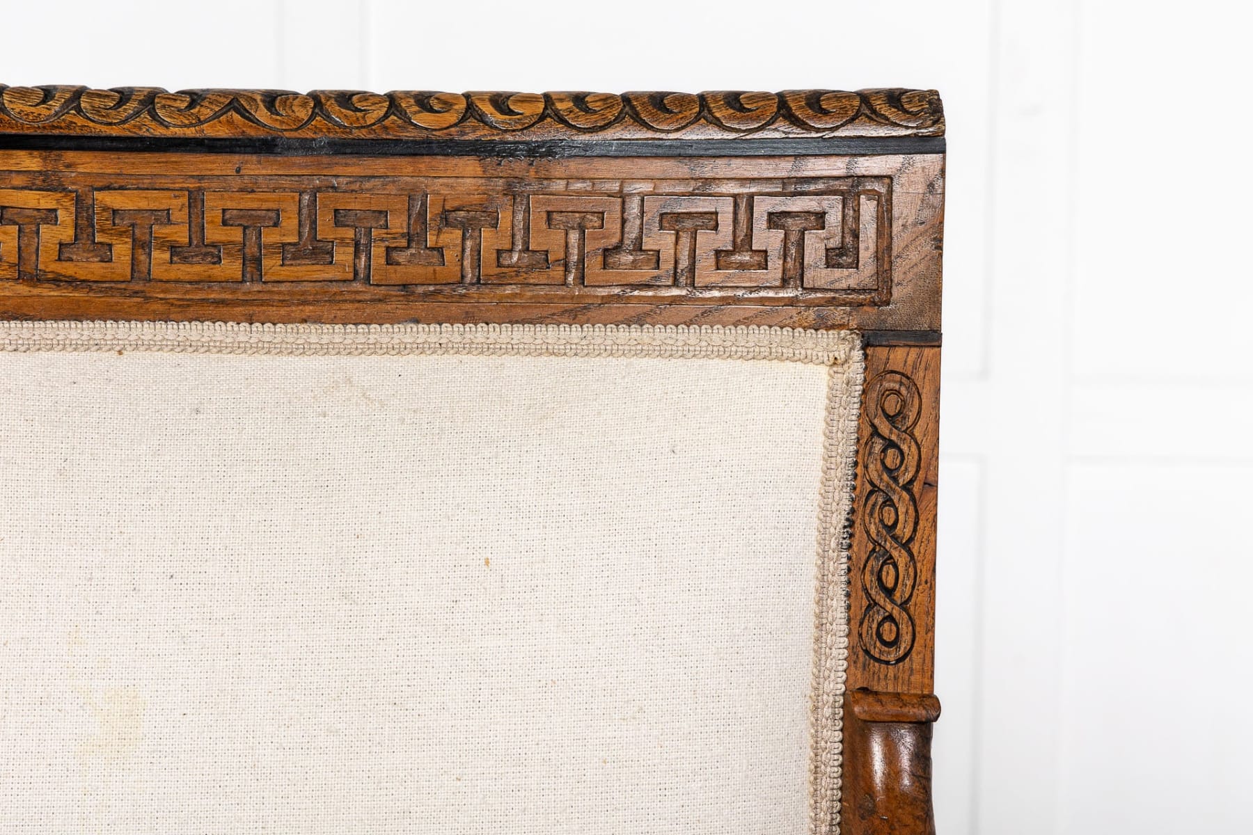 Matched Pair of 19th Century French Carved Wood Chairs