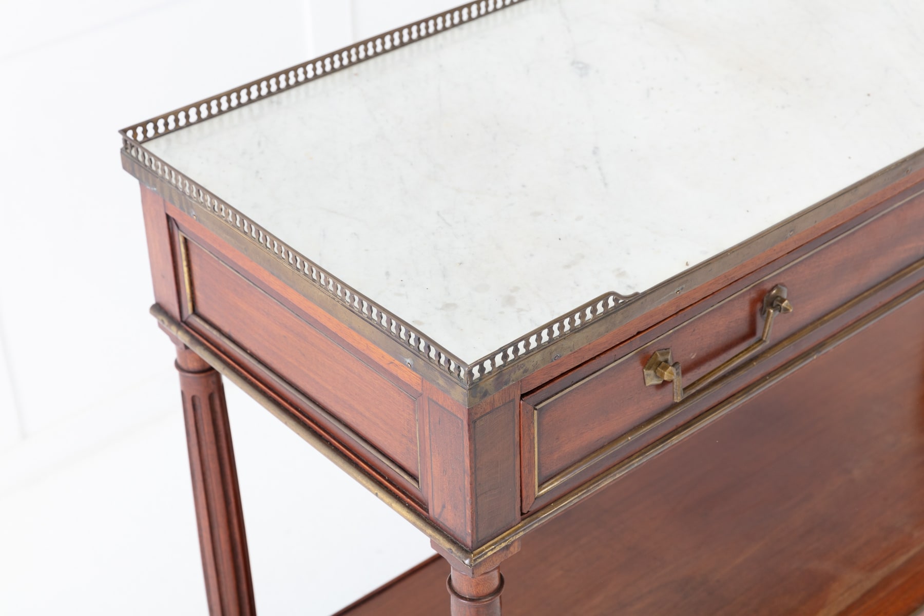 19th Century French Mahogany Console Table