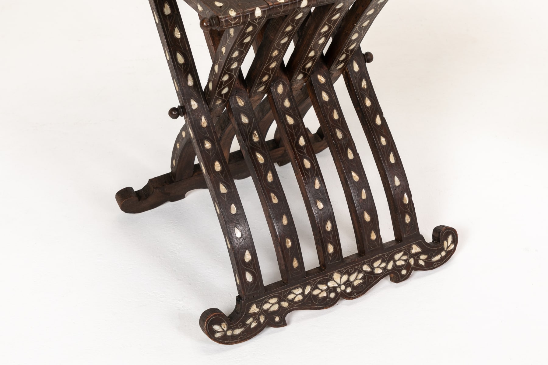 Early 20th Century Pair of Syrian Folding Chairs