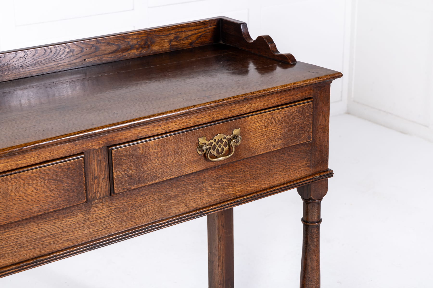 18th Century English Oak Dresser Base