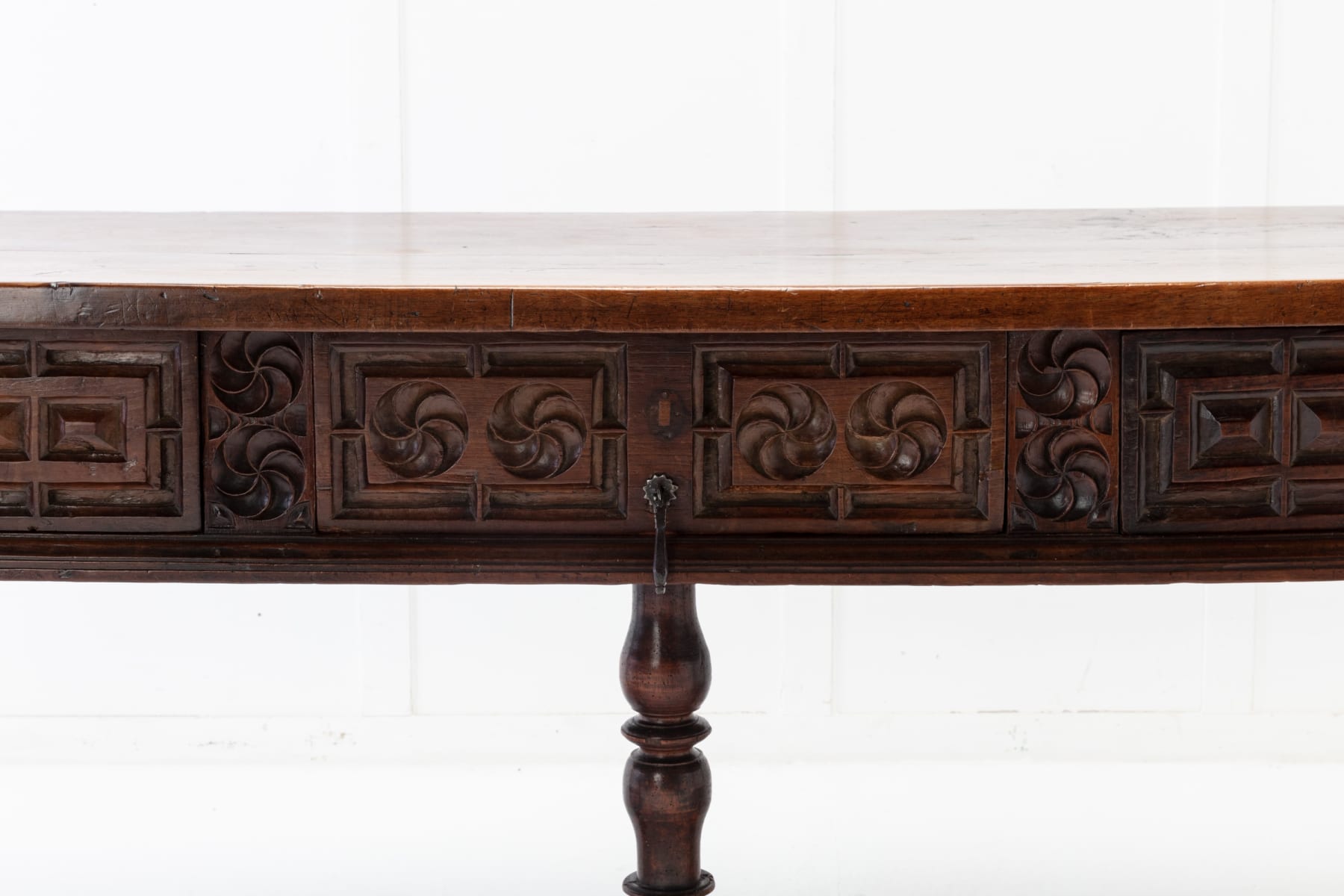 SOLD, Large 17th Century Spanish Walnut Table