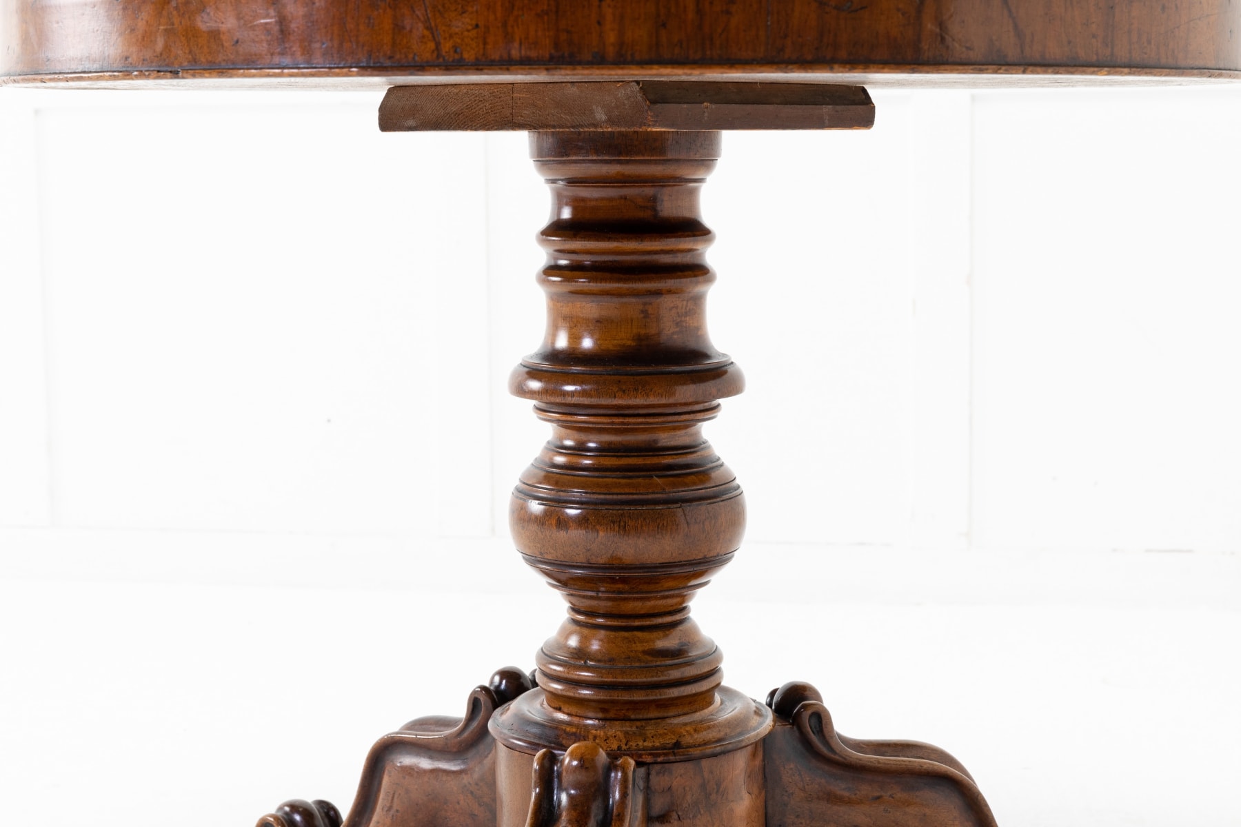 SOLD, 19th Century French Walnut Guéridon
