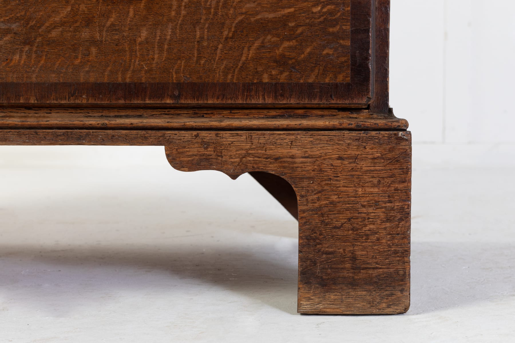 18th Century George III Oak Chest of Drawers