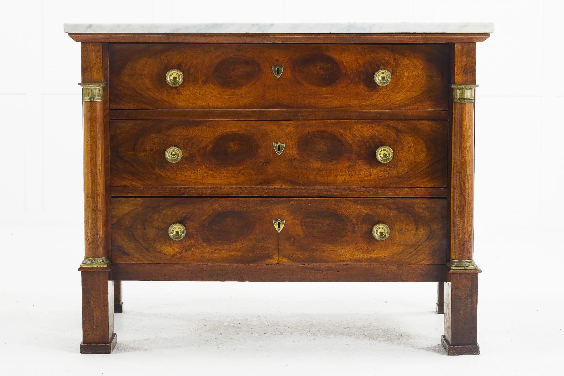 19th Century French Walnut Commode
