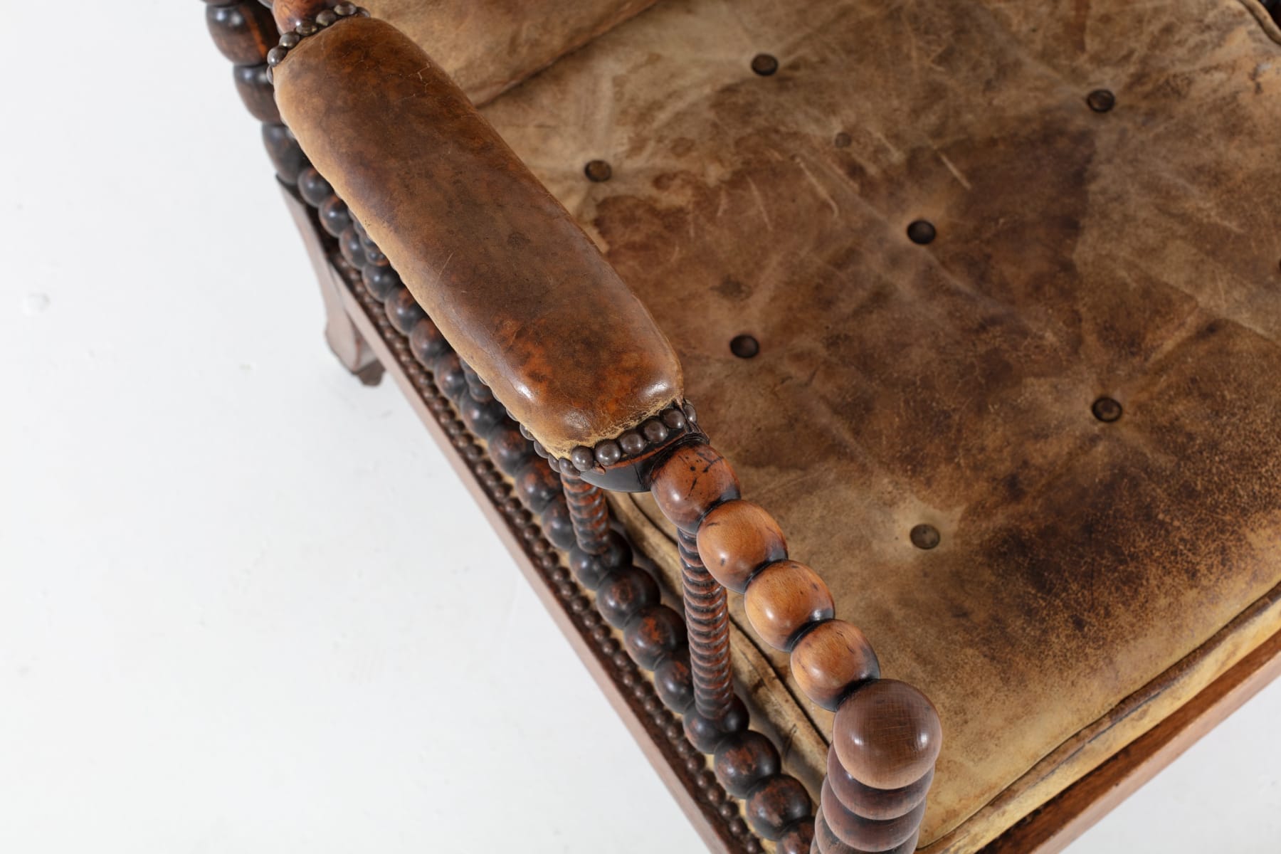 SOLD, 19th Century English Regency Simulated Rosewood Bobbin Chair