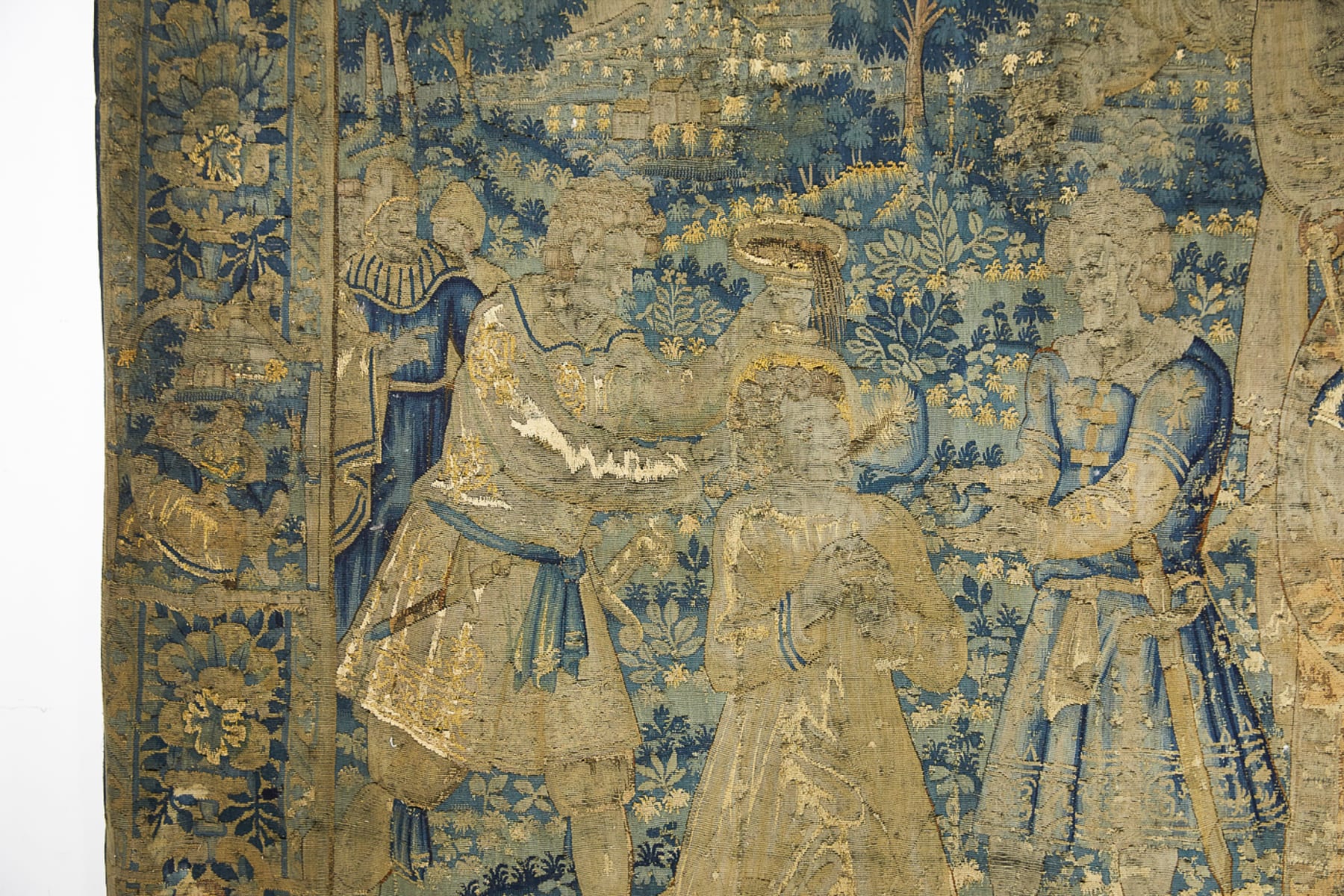 Large 16th Century Flemish Tapestry