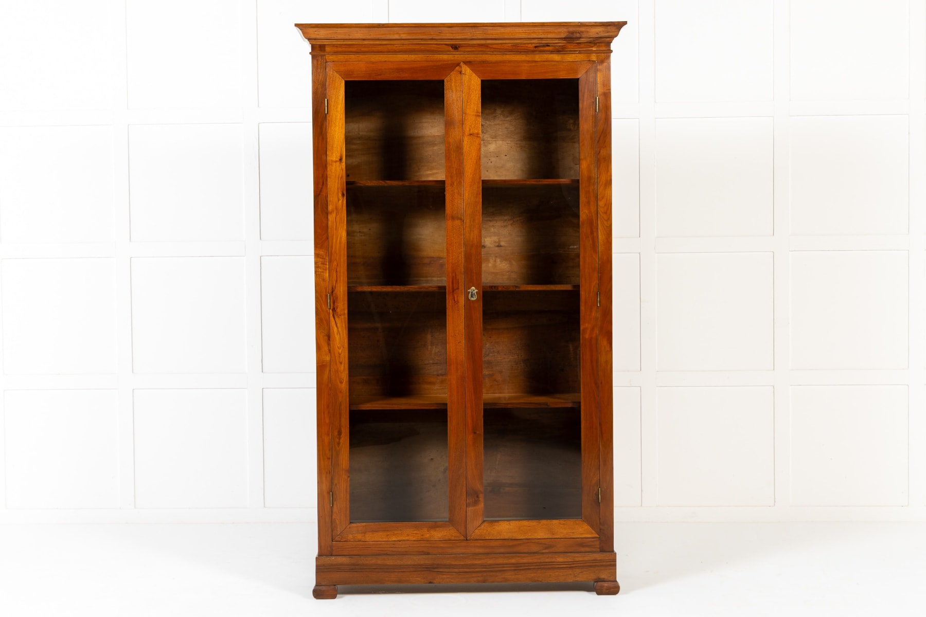Pair of 19th Century Italian Walnut Bookcases