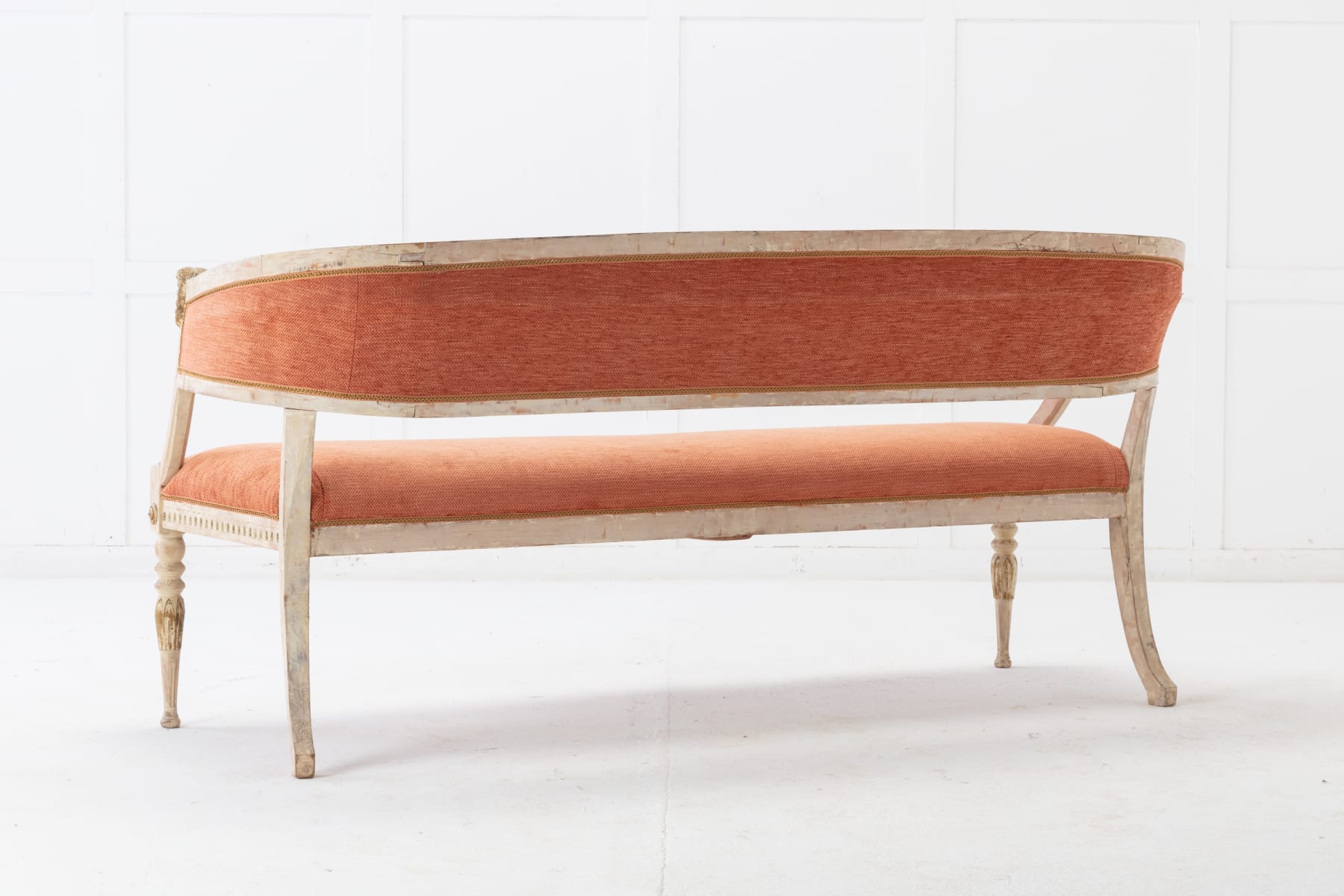 19th Century Swedish Painted Sofa