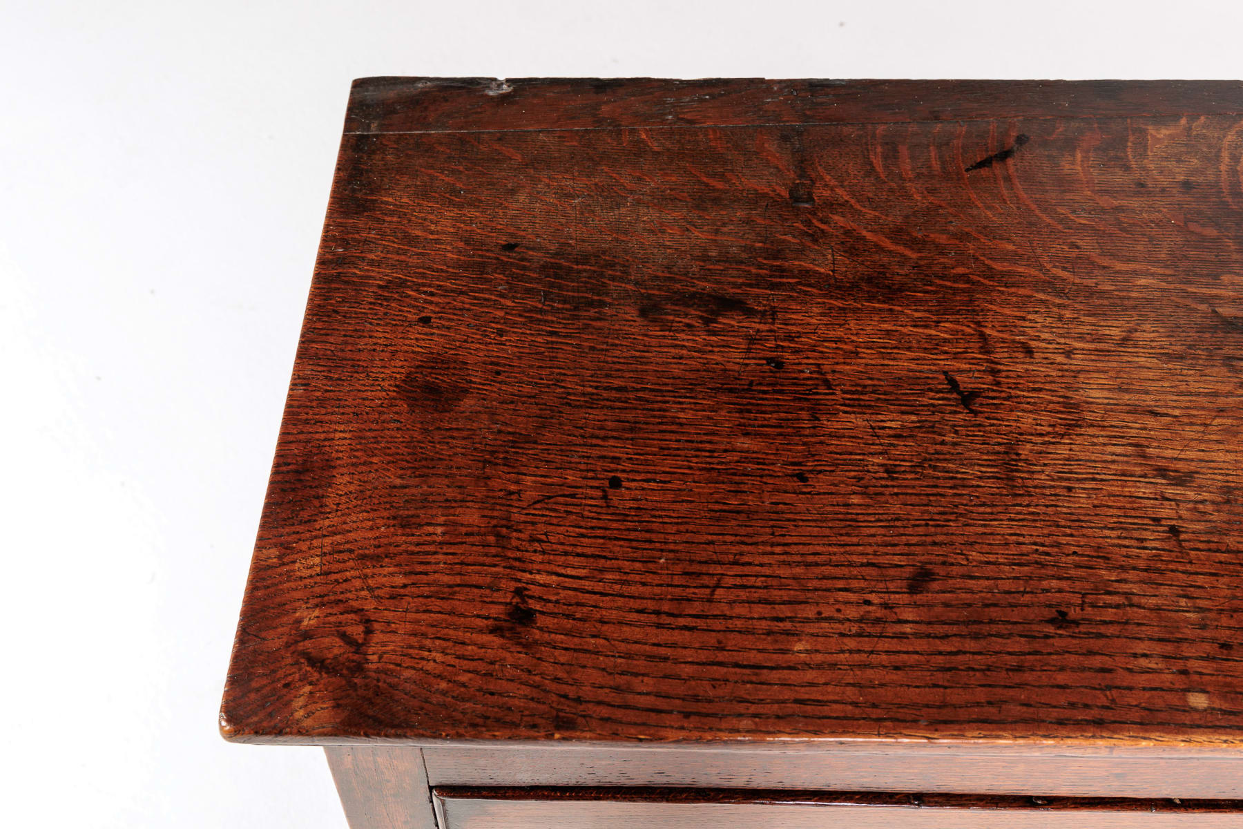 18th Century English Georgian Oak Dresser Base