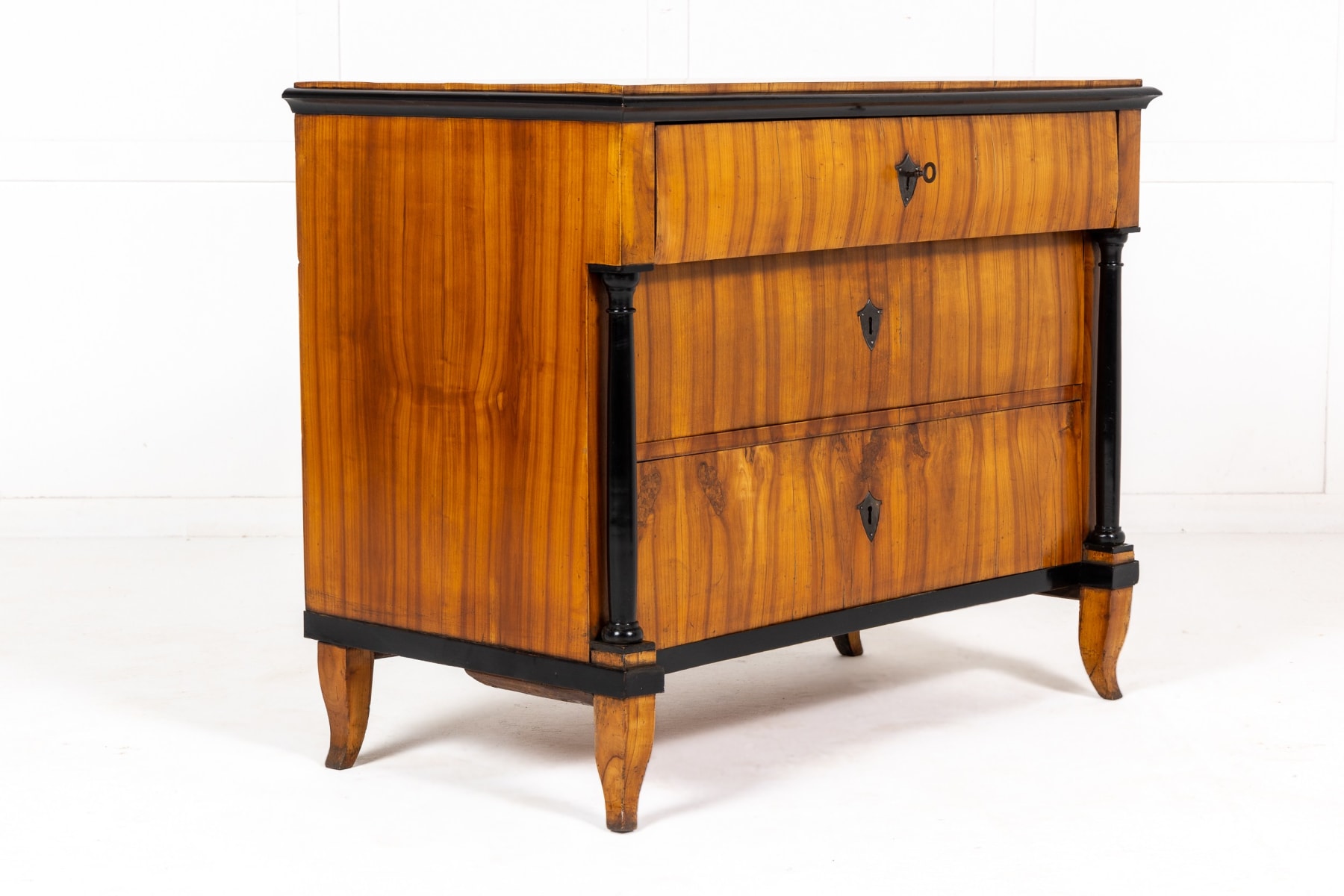 19th Century Biedermeier Cherrywood Chest of Drawers