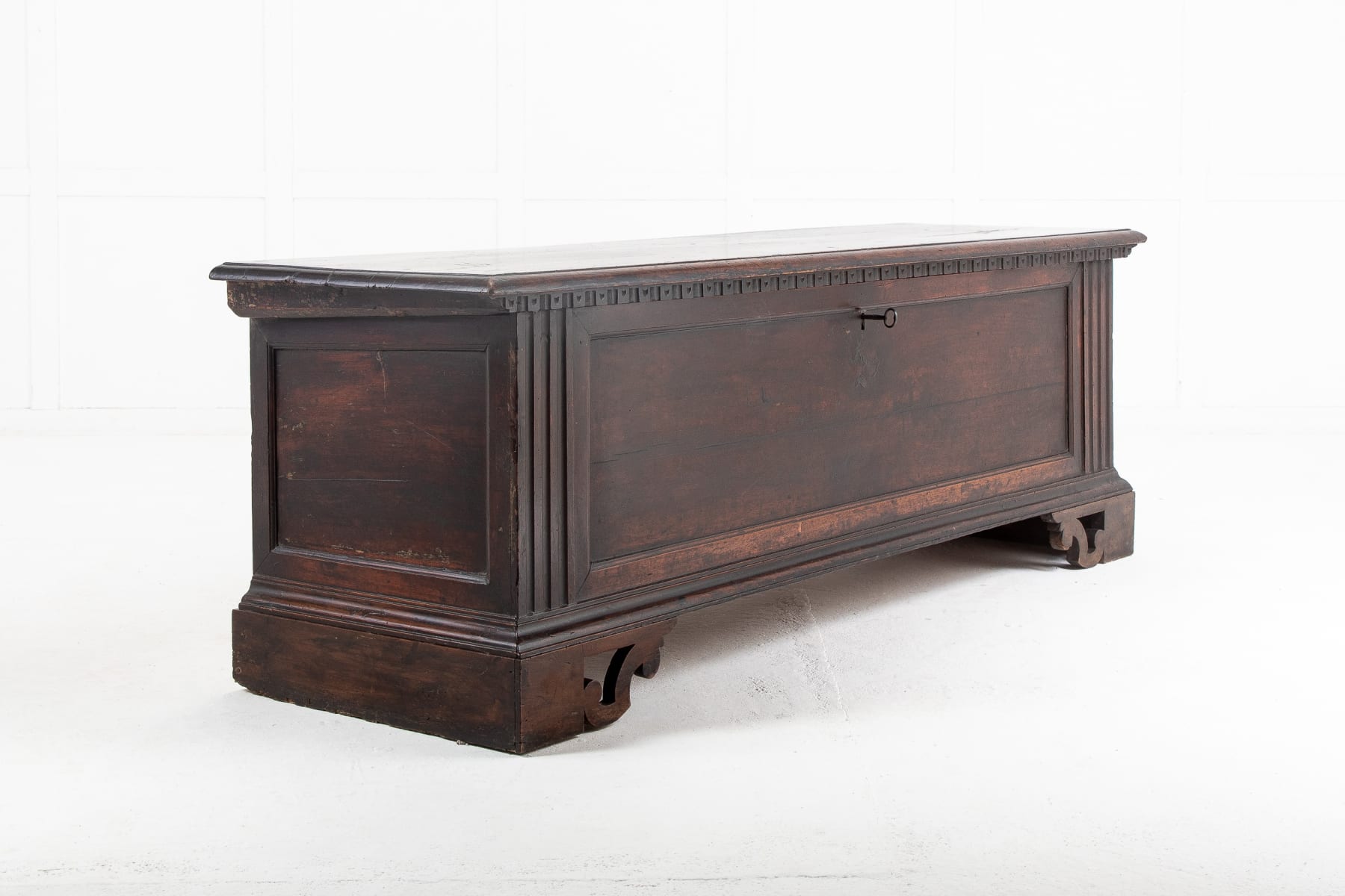 18th Century Italian Walnut Coffer