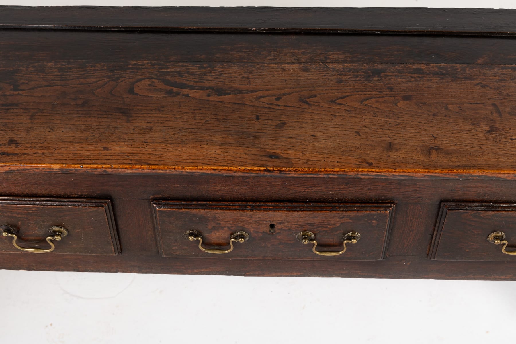 18th Century English Oak Dresser Base