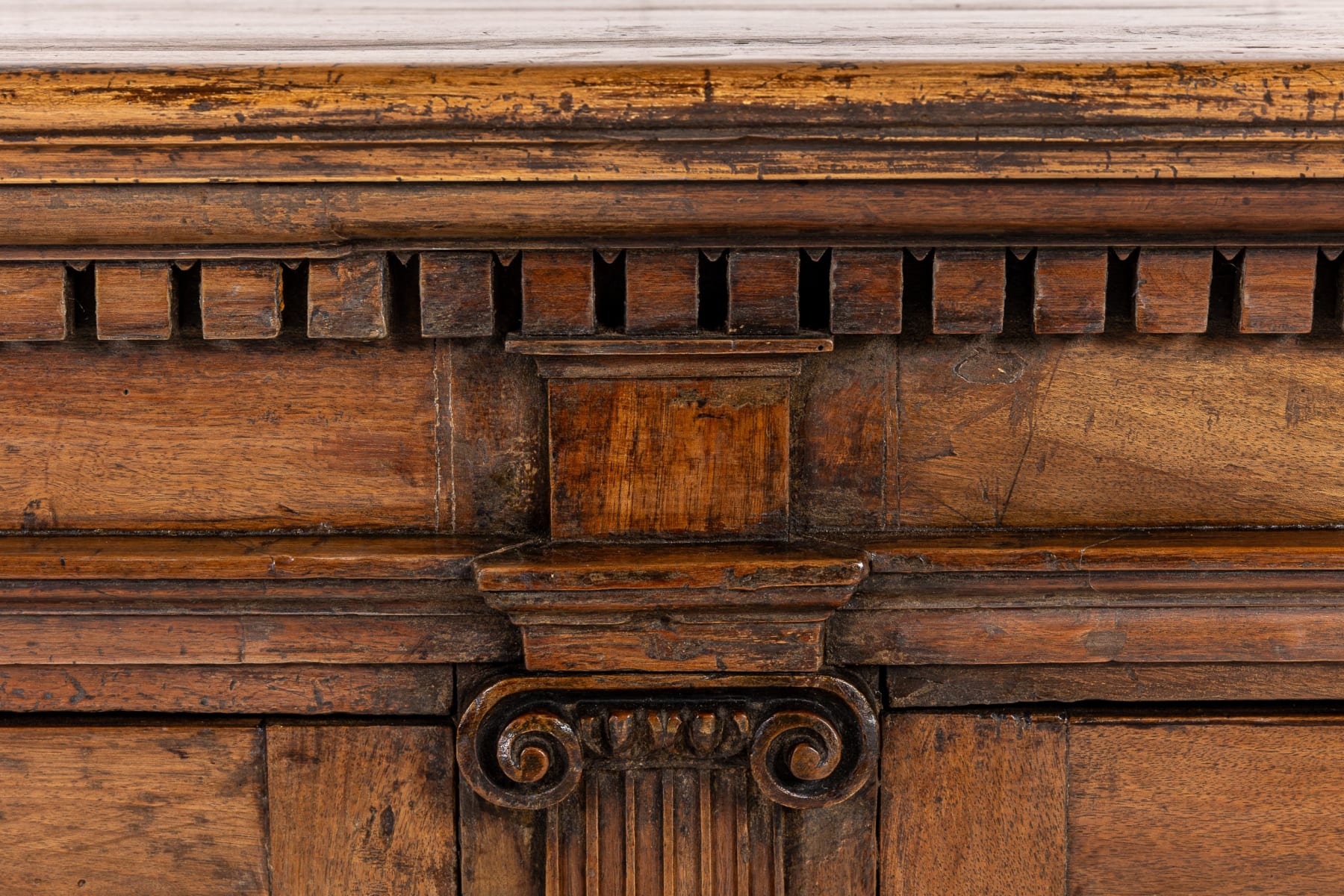 18th Century Italian Walnut Sideboard/Cabinet