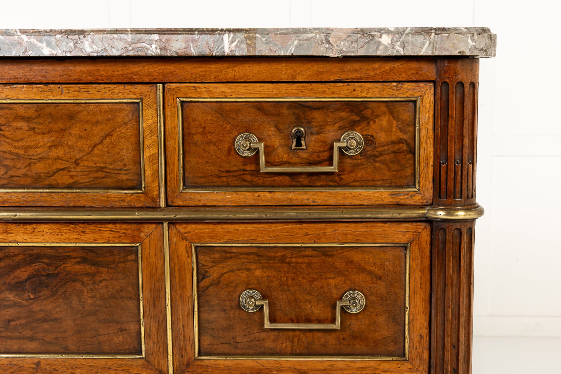18th Century French Walnut Commode