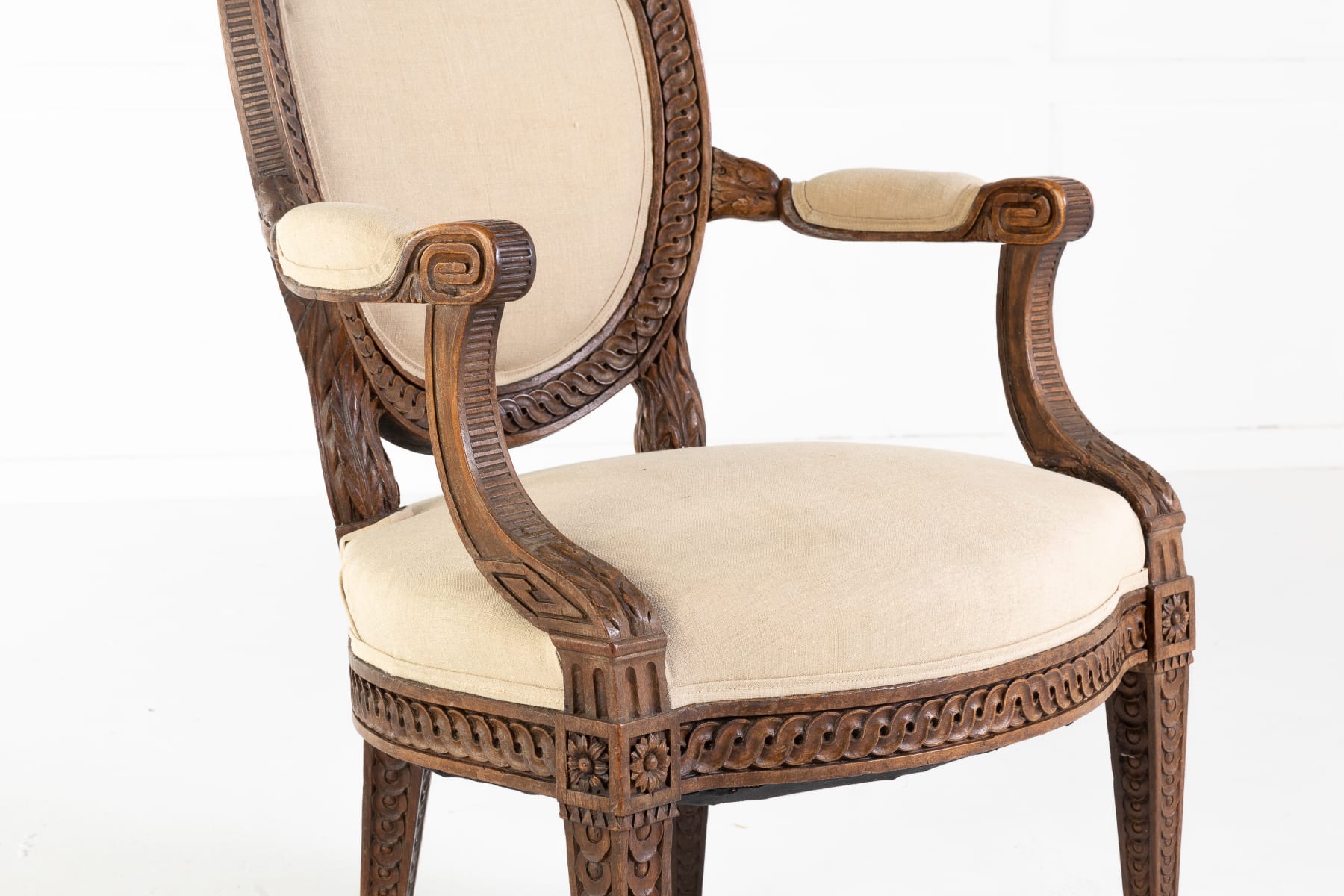 Pair of French 18th Century Armchairs