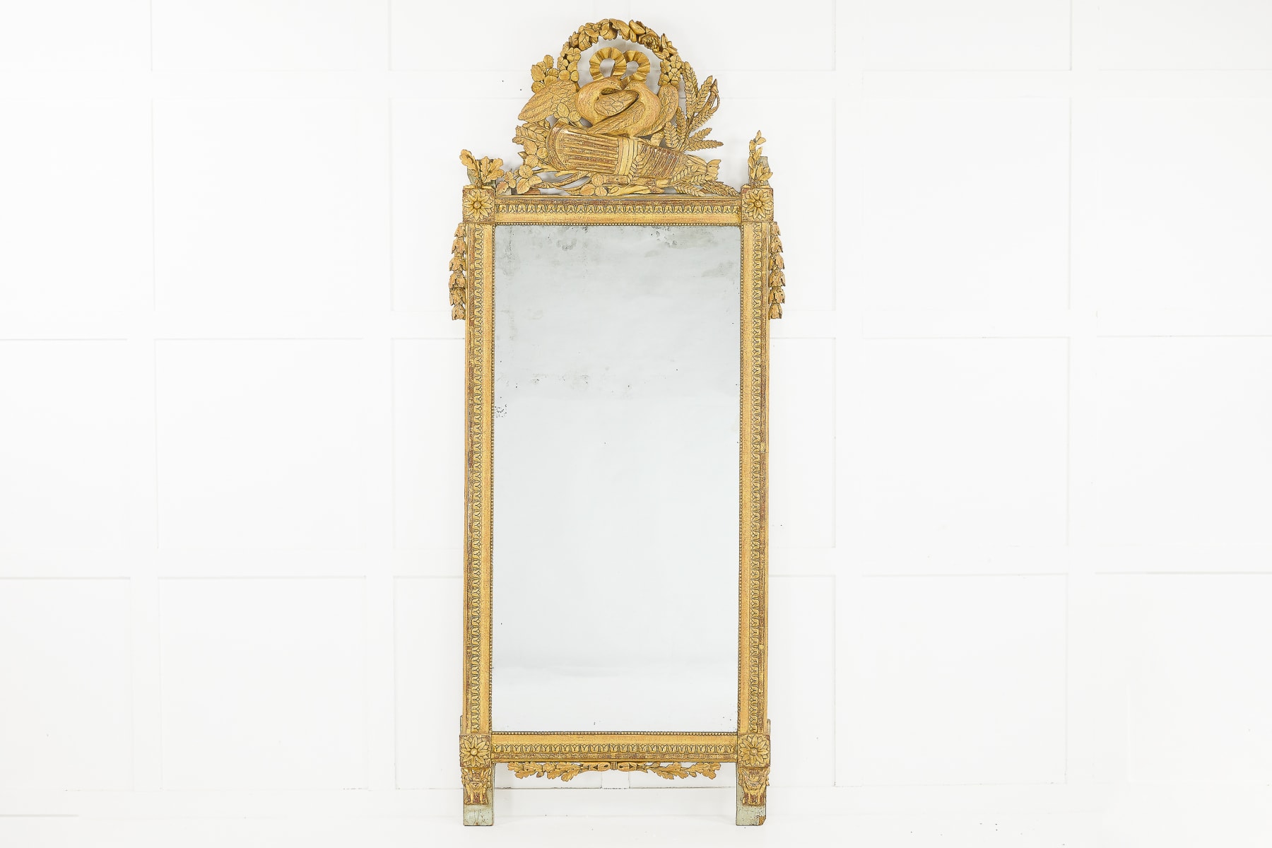 18th Century French Gilded Mirror