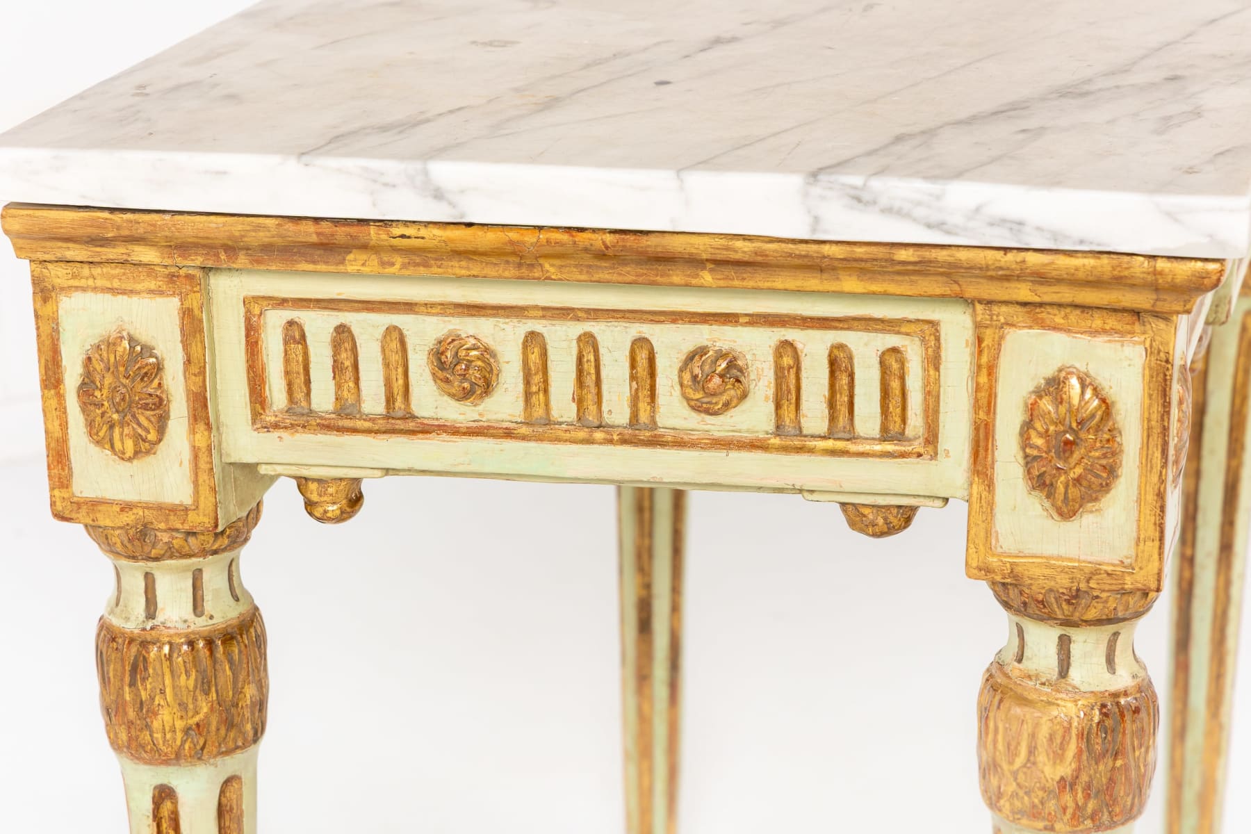 18th Century Italian Painted Console Table