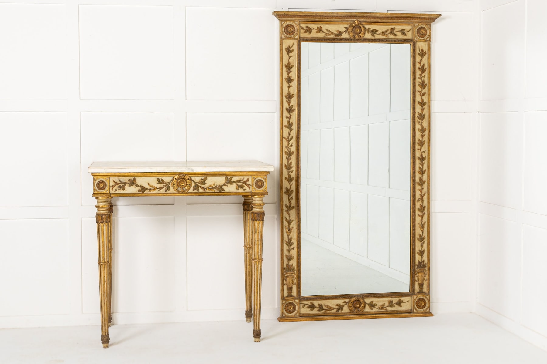 19th Century Italian Gilt Mirror