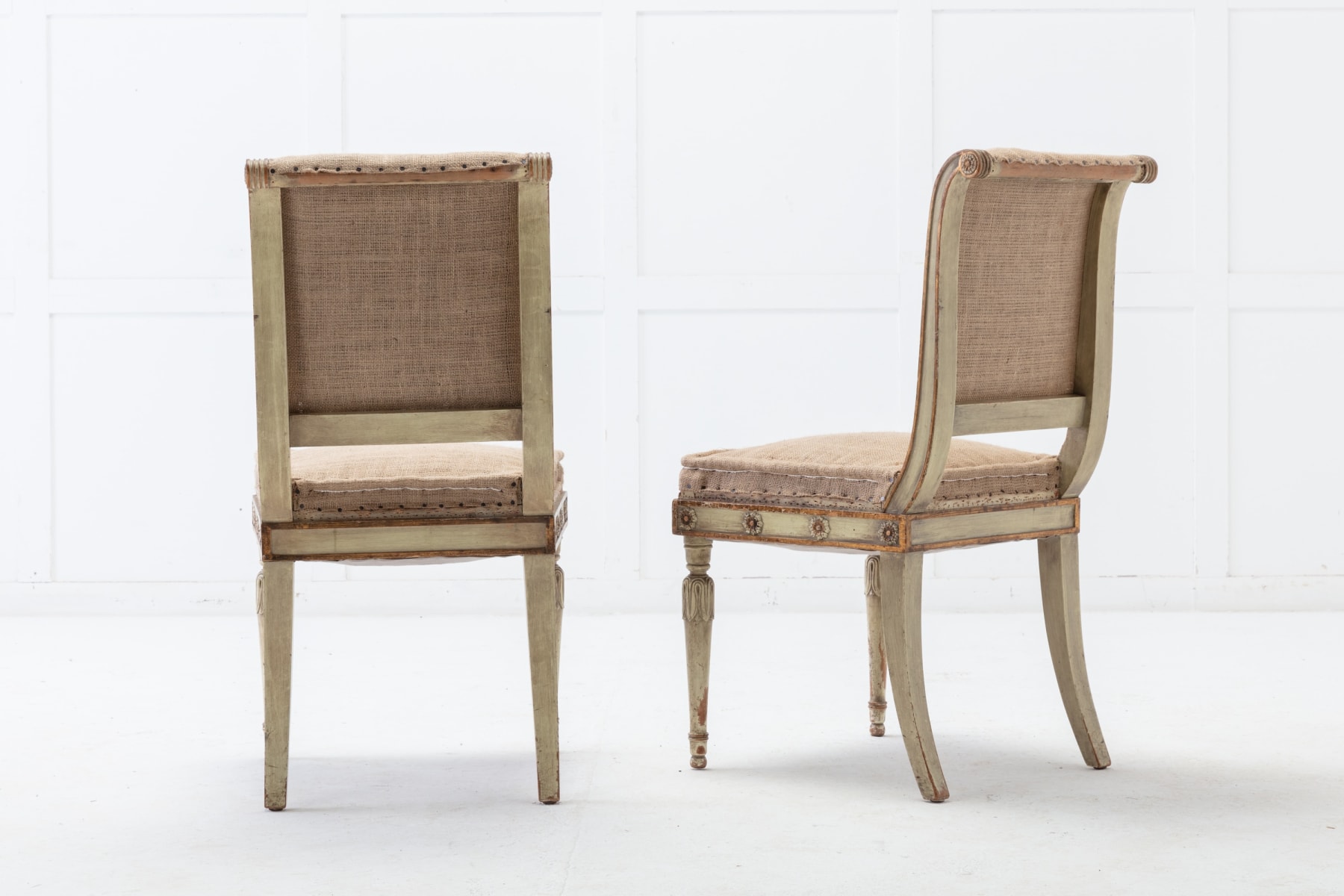 SOLD, Set of Eight 1930s French Dining Chairs