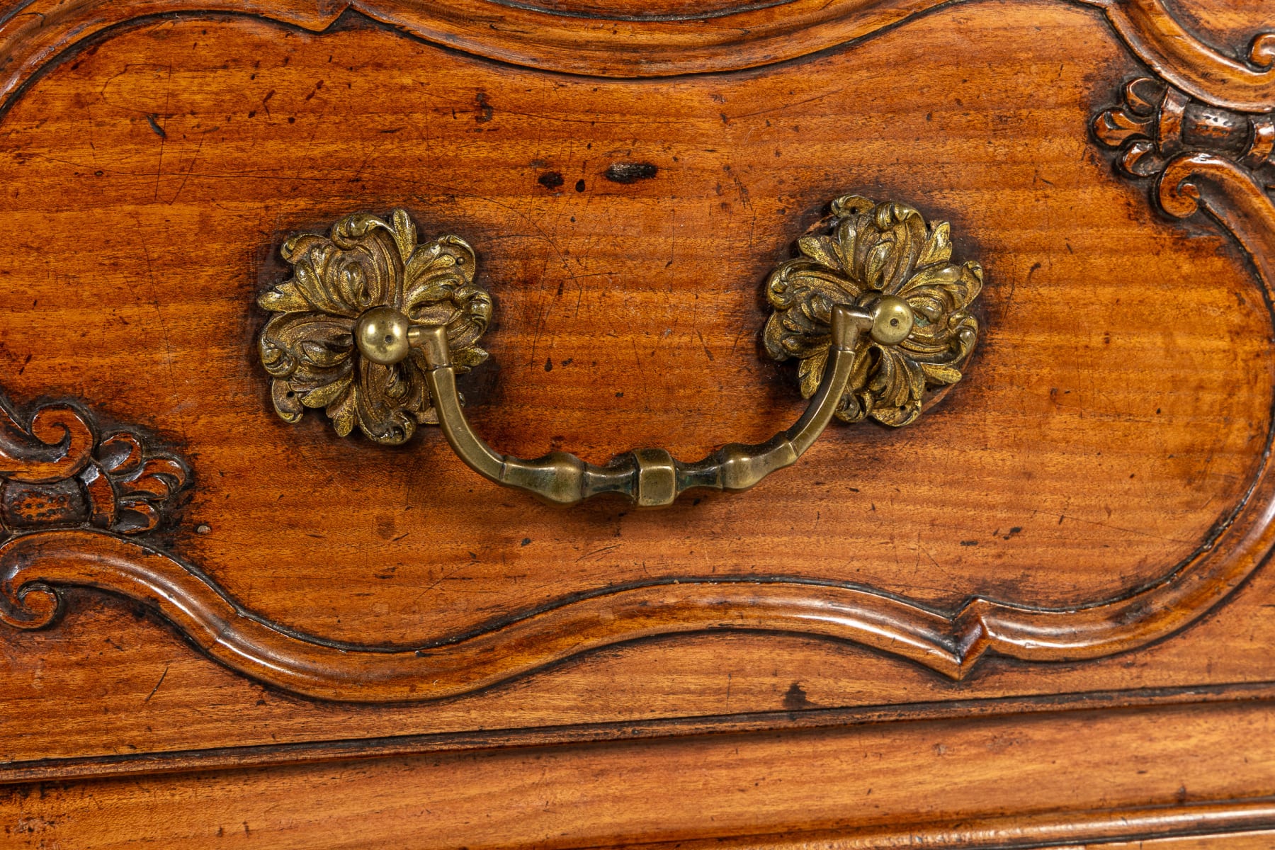 18th Century French Cherrywood Commode