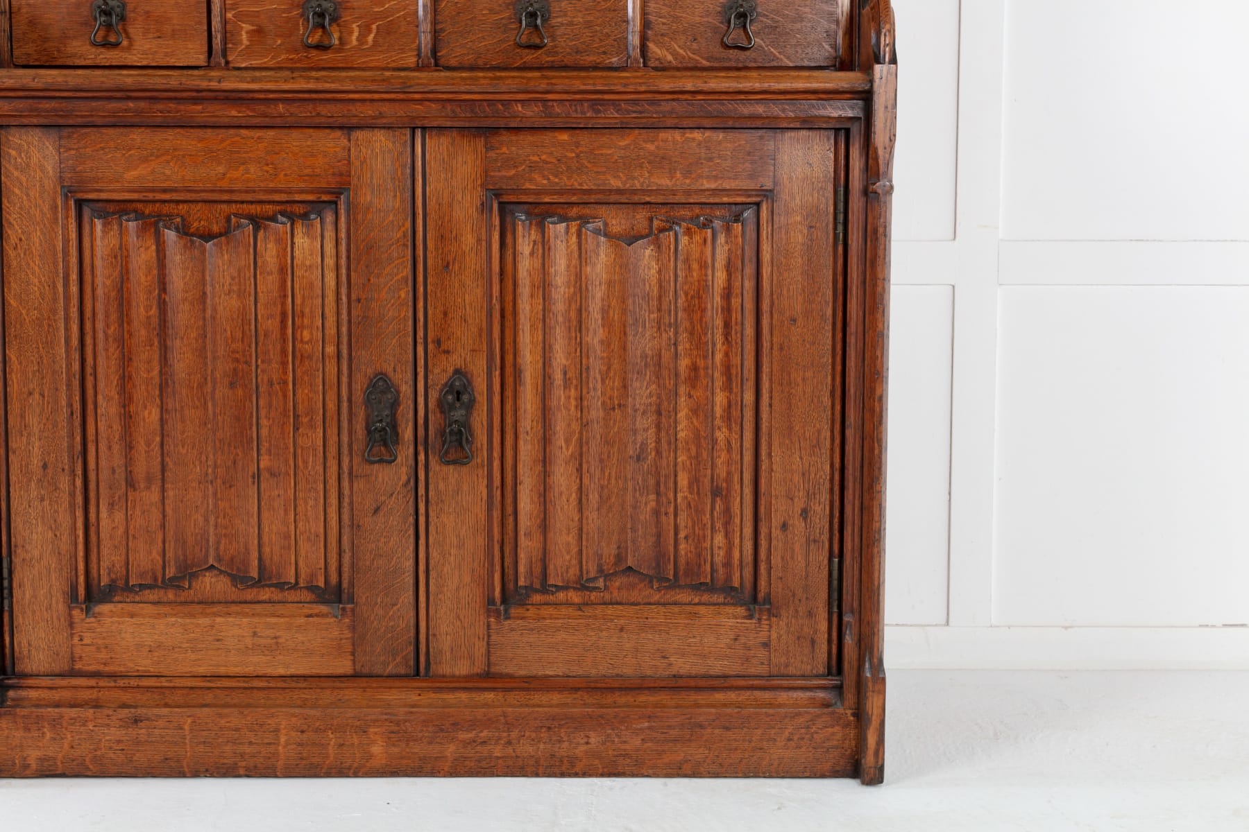 SOLD, 19th Century Solid Oak Bookcase