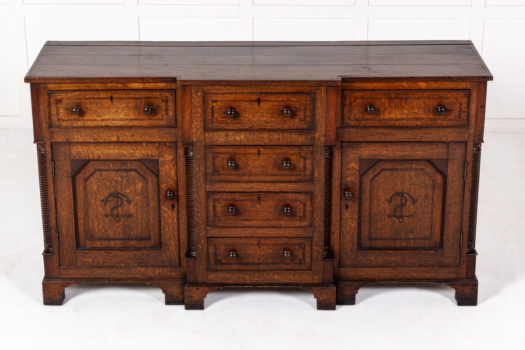 18th Century Oak Dresser Dresser Base