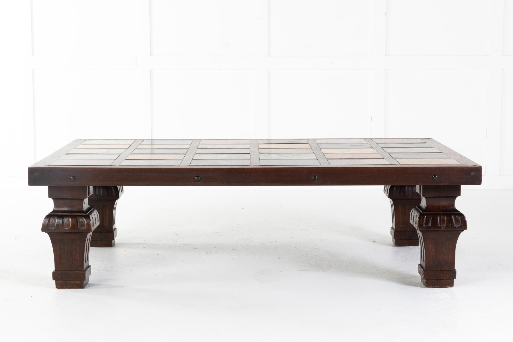 SOLD, 1960s Specimen Marble Top Coffee Table