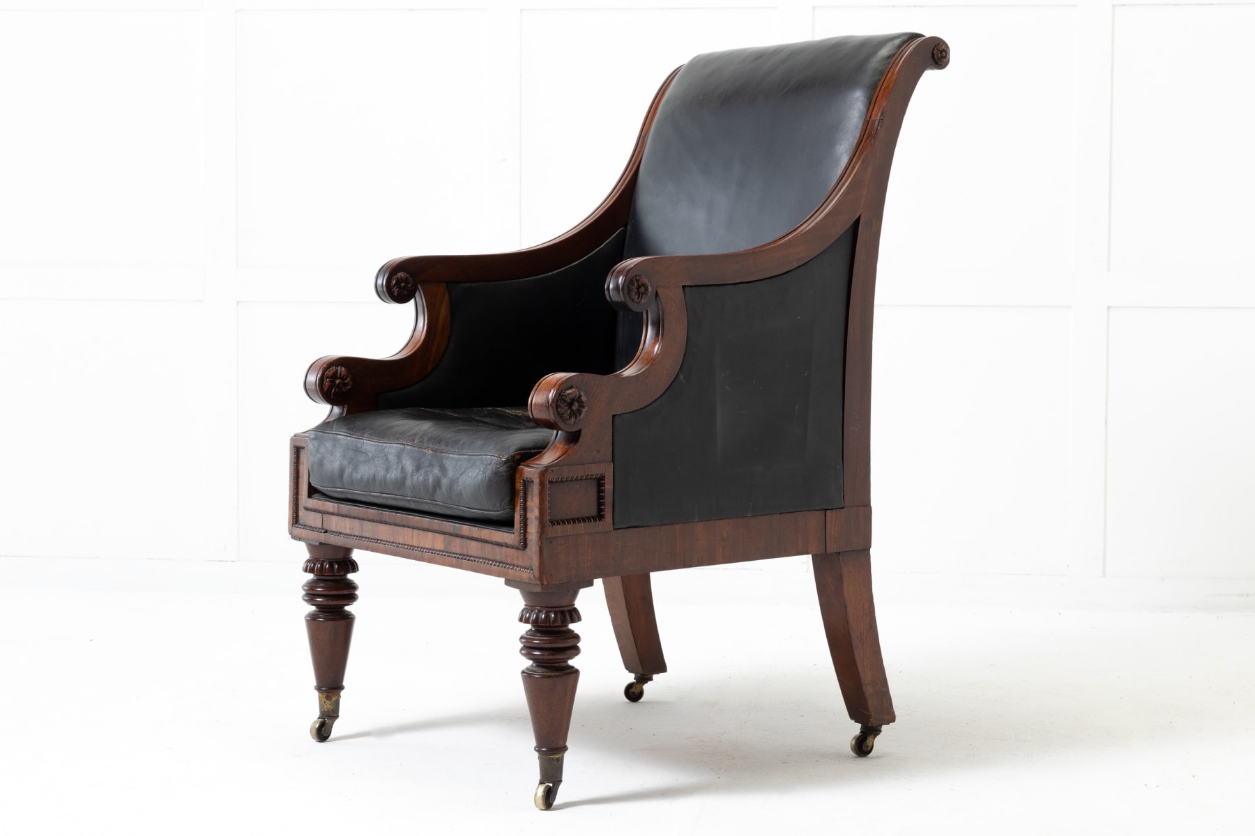 Early 19th Century English Mahogany Armchair