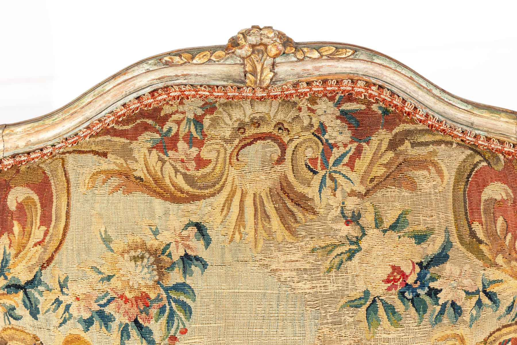 Pair of 18th Century French Abusson Tapestry Chairs
