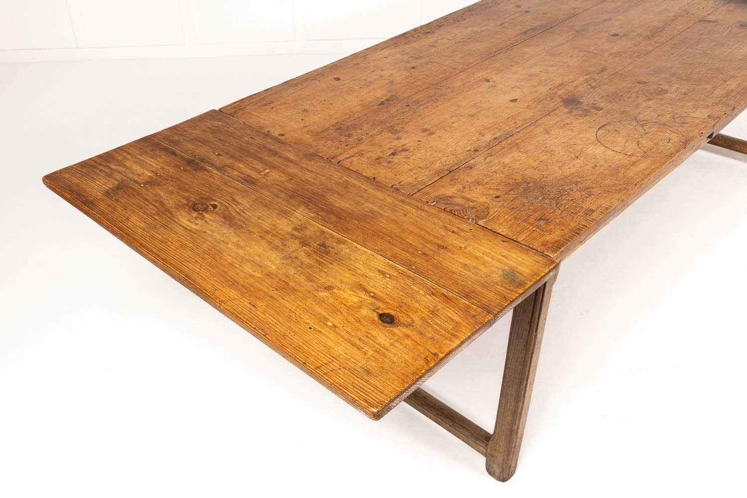 18th Century French Oak and Pine Table