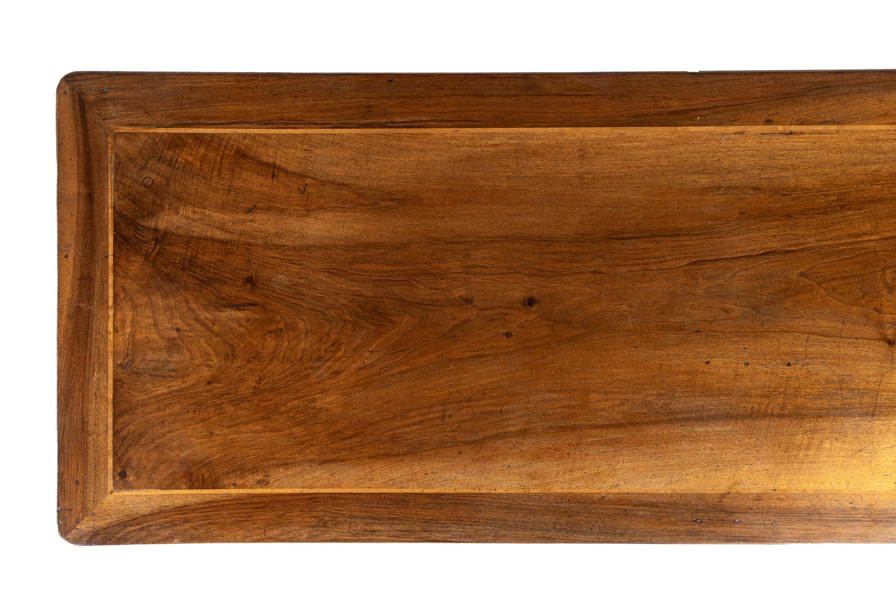 19th Century French Walnut Drapers/Serving Table