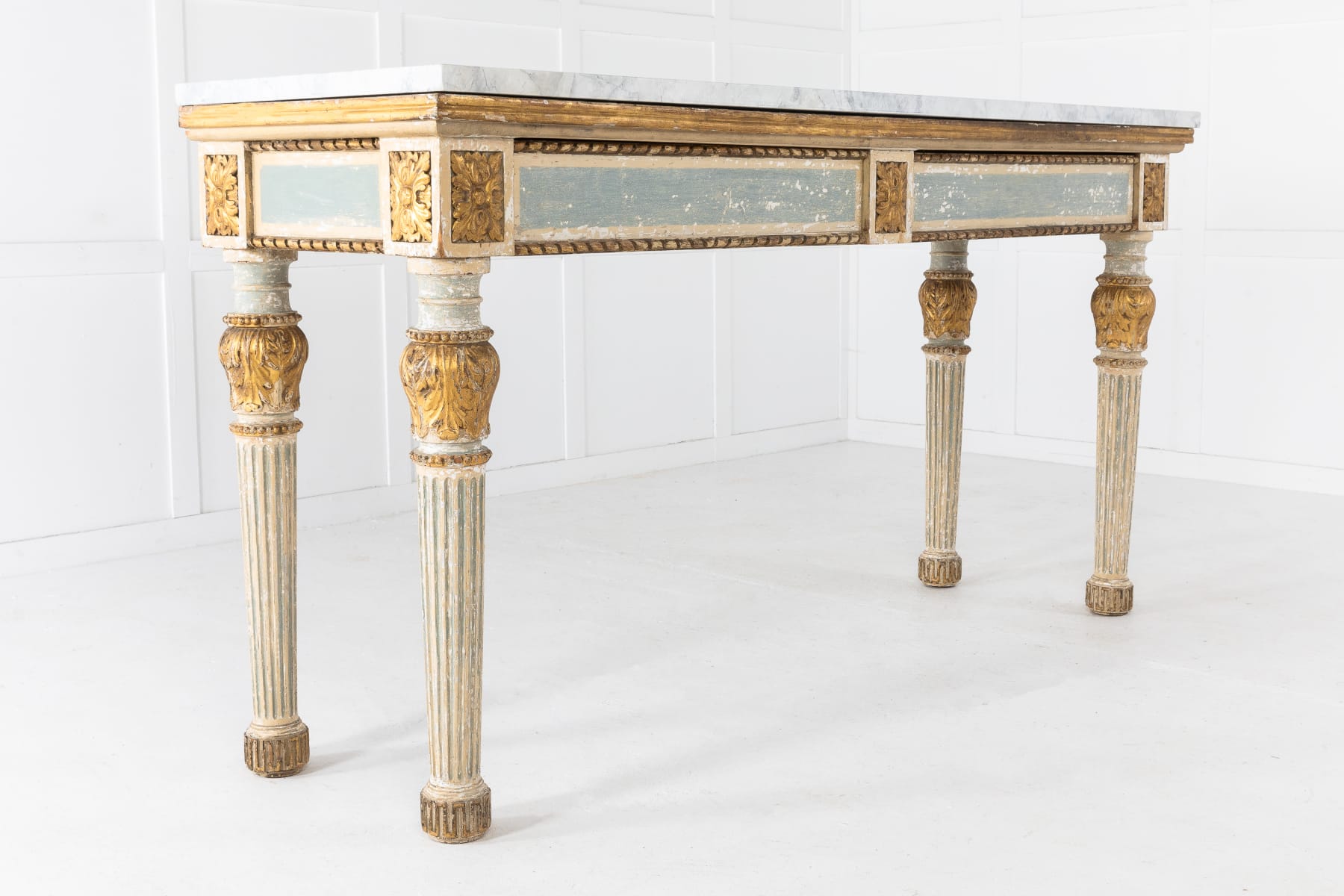 SOLD, Large Console/Serving Table with Drawers