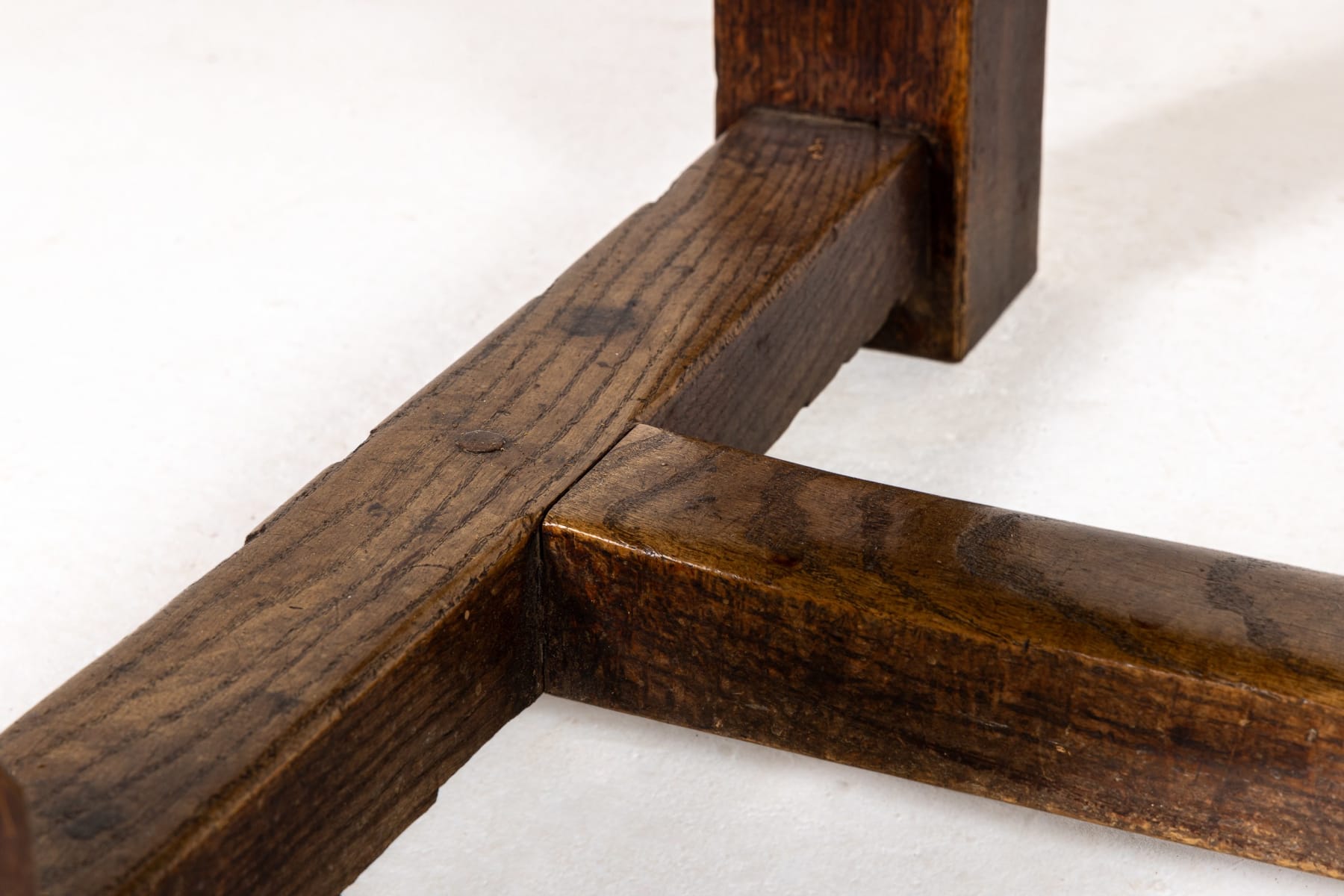 Large 1940s English Oak Farmhouse Table