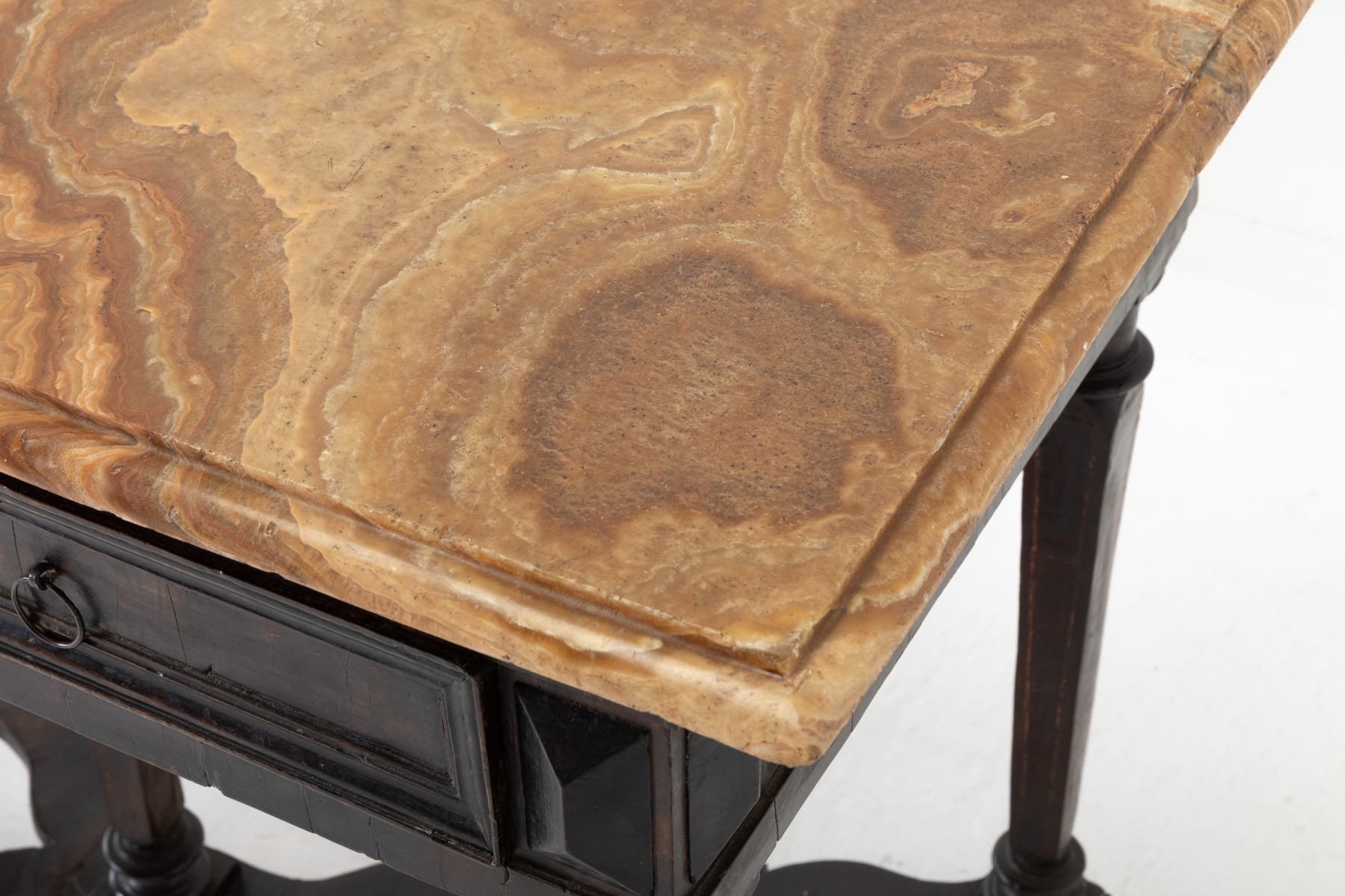 17th Century Italian Walnut Side Table