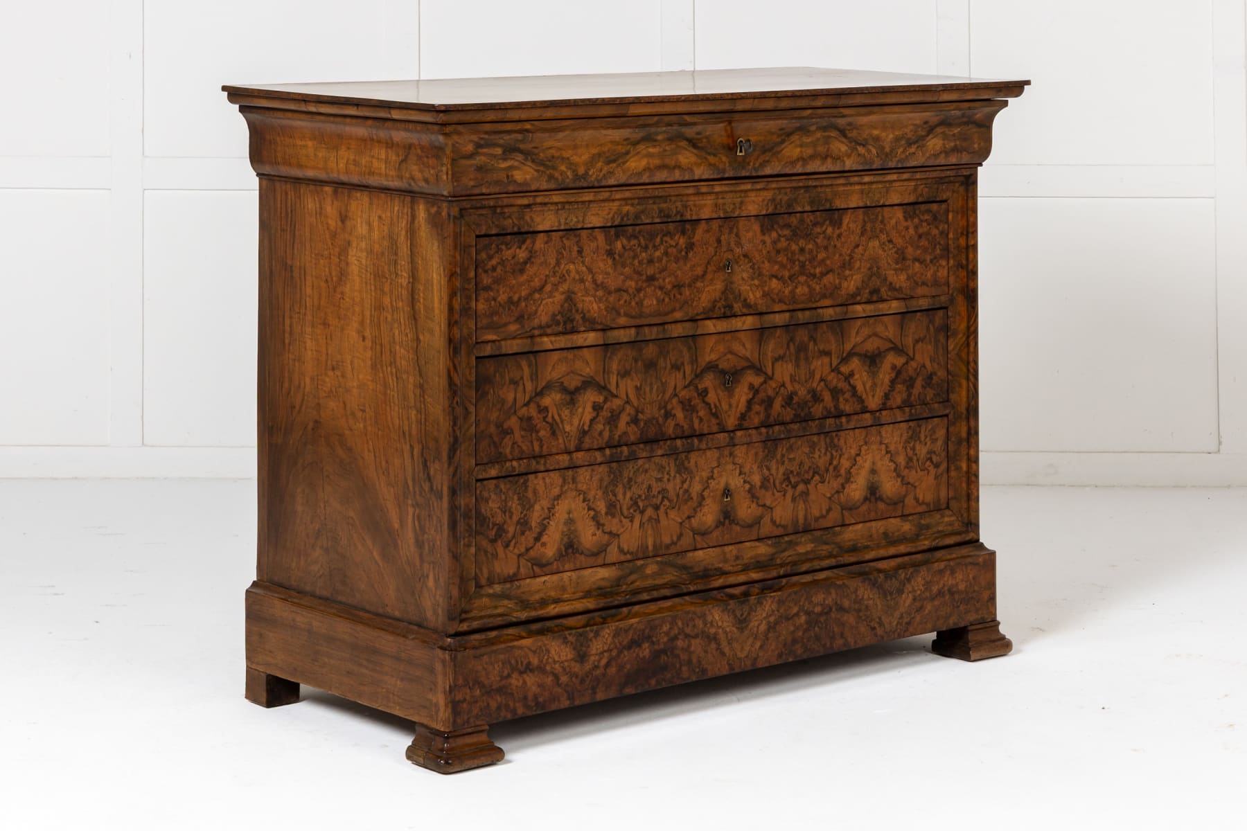 19th Century French Walnut Commode