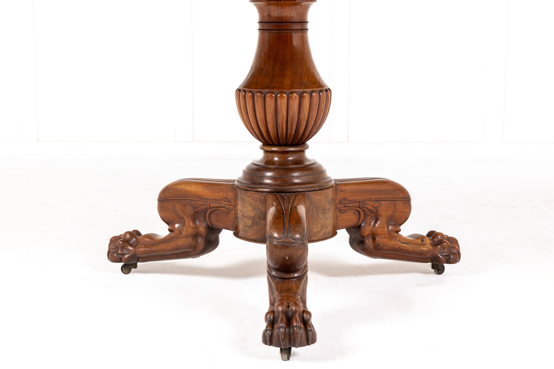 19th Century French Mahogany Guéridon/Centre Table with Marble Top