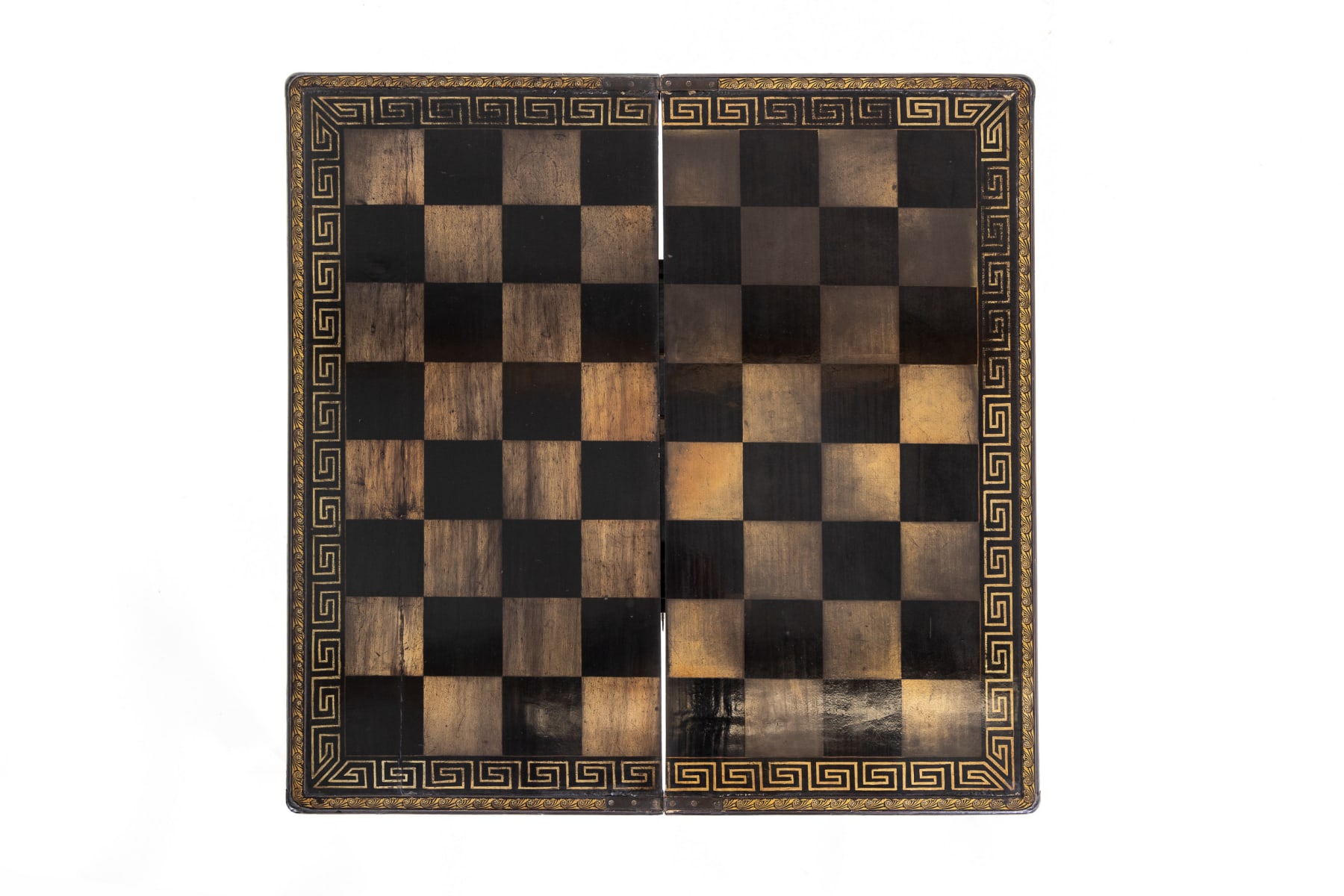 19th Century Chinese Export Lacquer Games Table