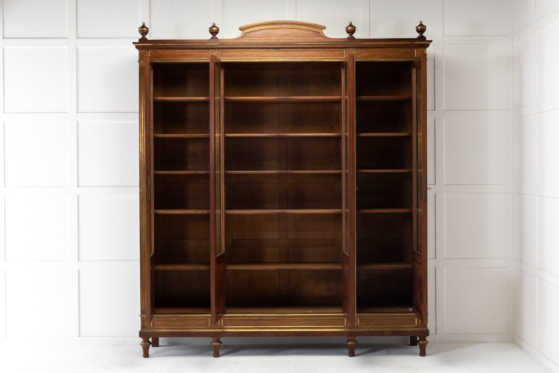 19th Century French Mahogany Bookcase