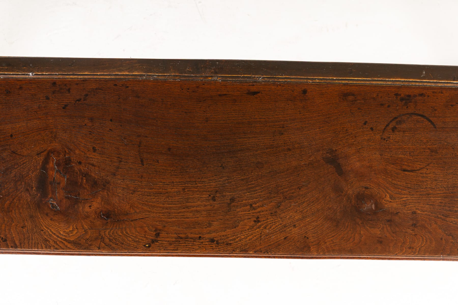 Small 18th Century English Oak Dresser Base