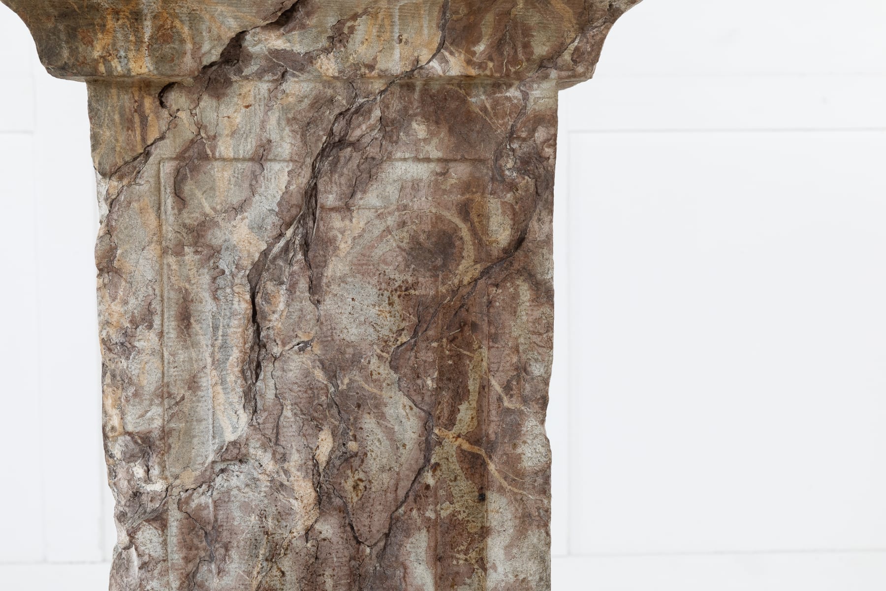 SOLD, 18th Century Marble Plinth