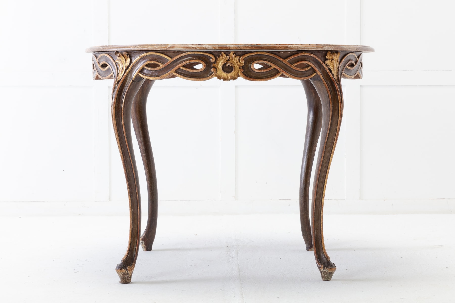 SOLD, 1940s Italian Table with Onyx Top