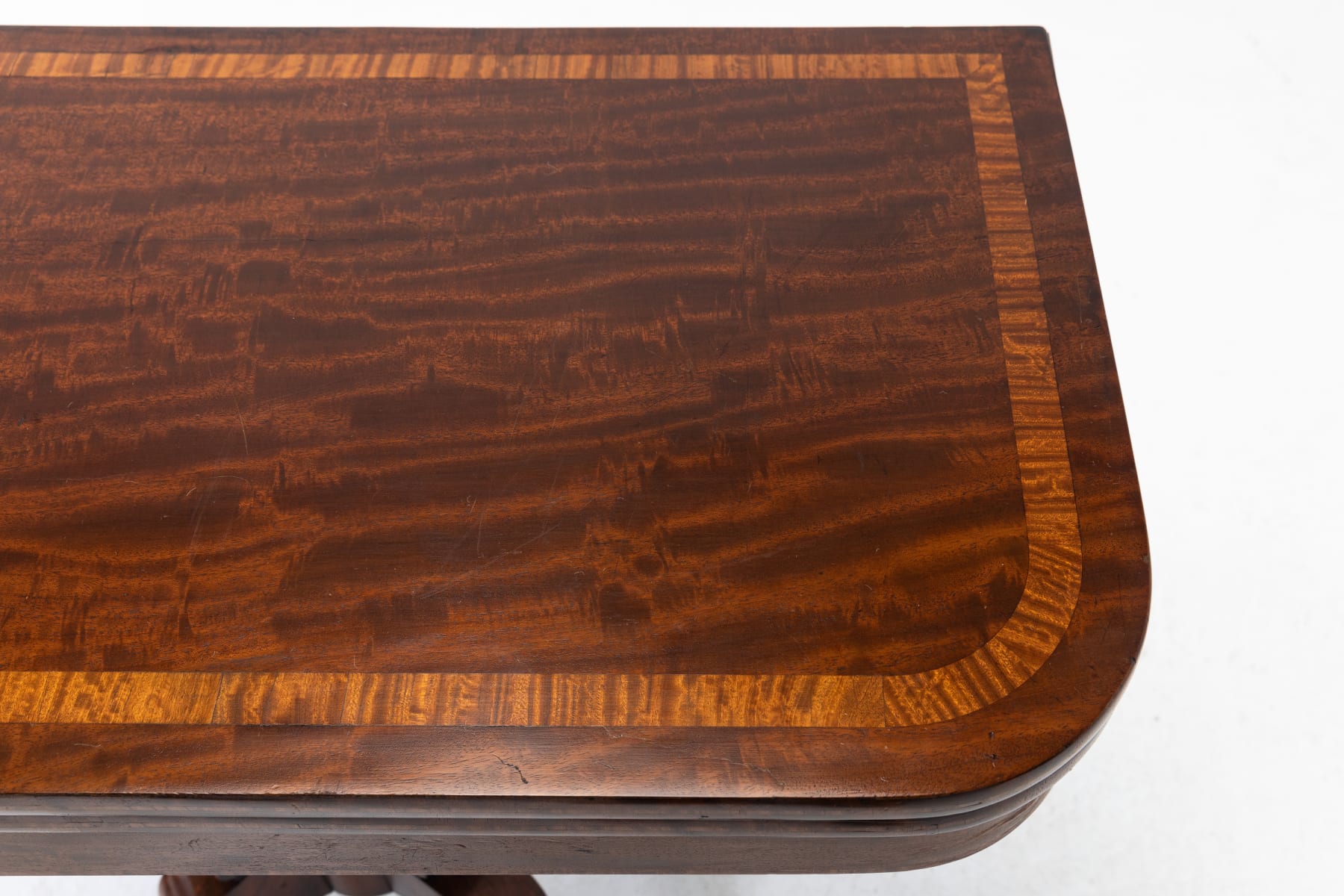 Pair of 19th Century Regency Mahogany Card Tables