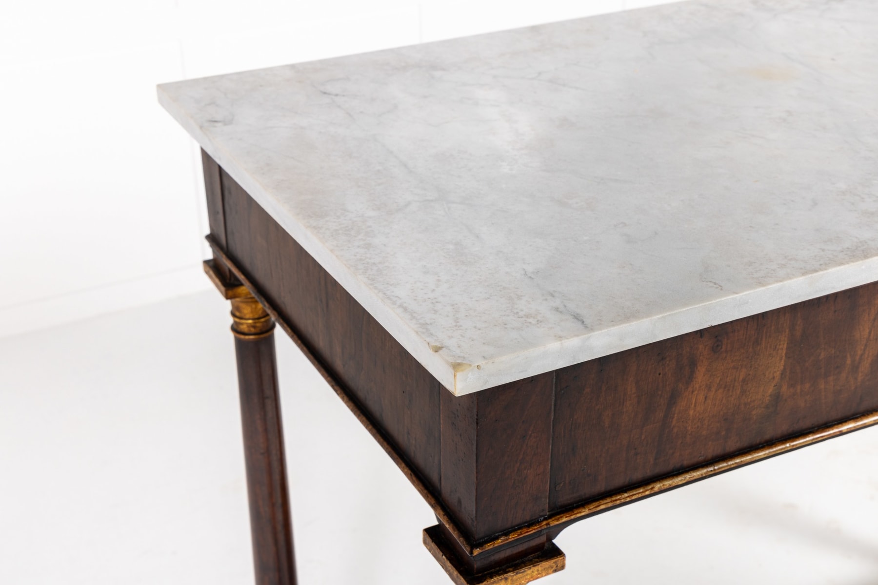 Early 19th Century French Walnut Console Table