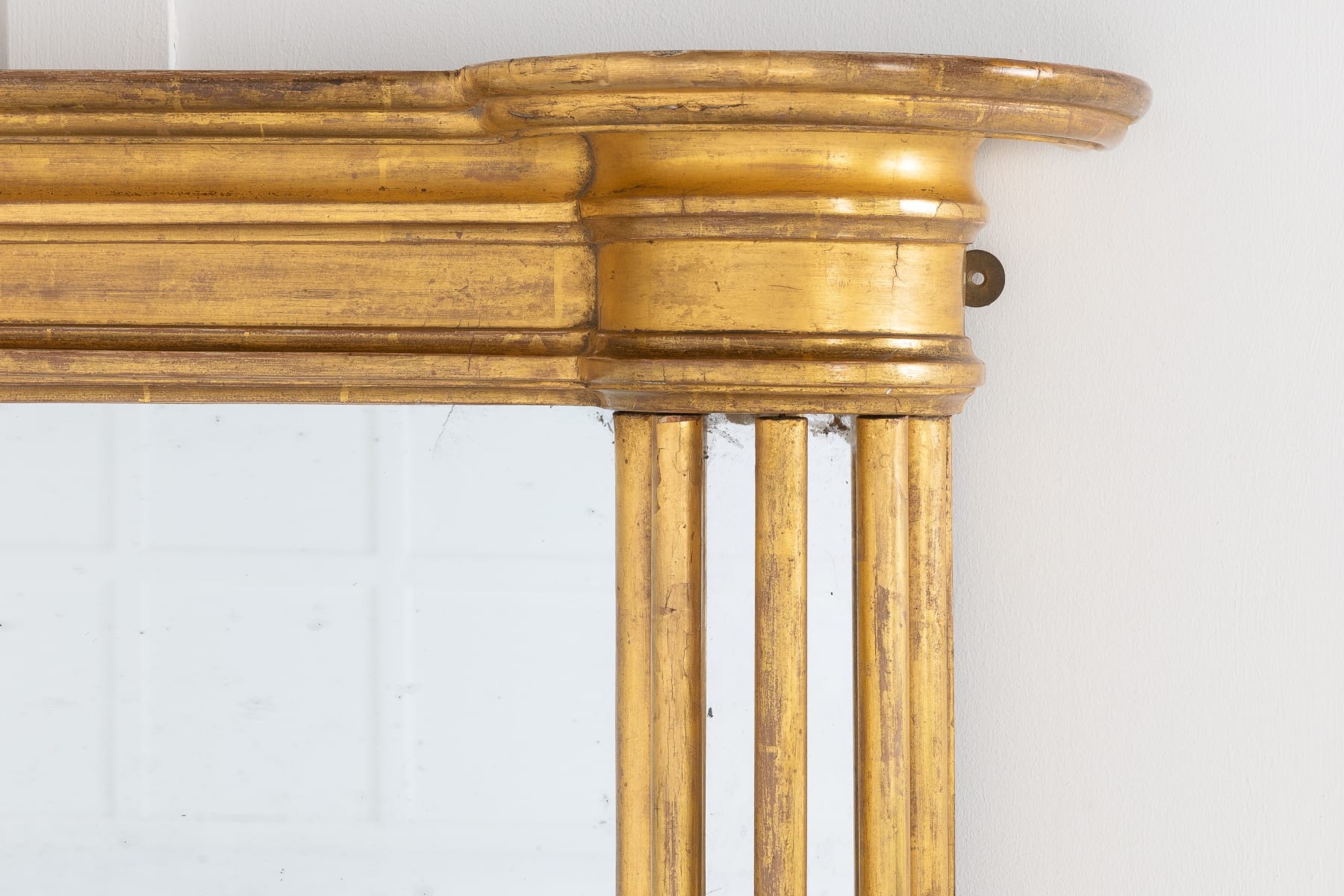 SOLD, 19th Century Regency Giltwood Overmantel Mirror