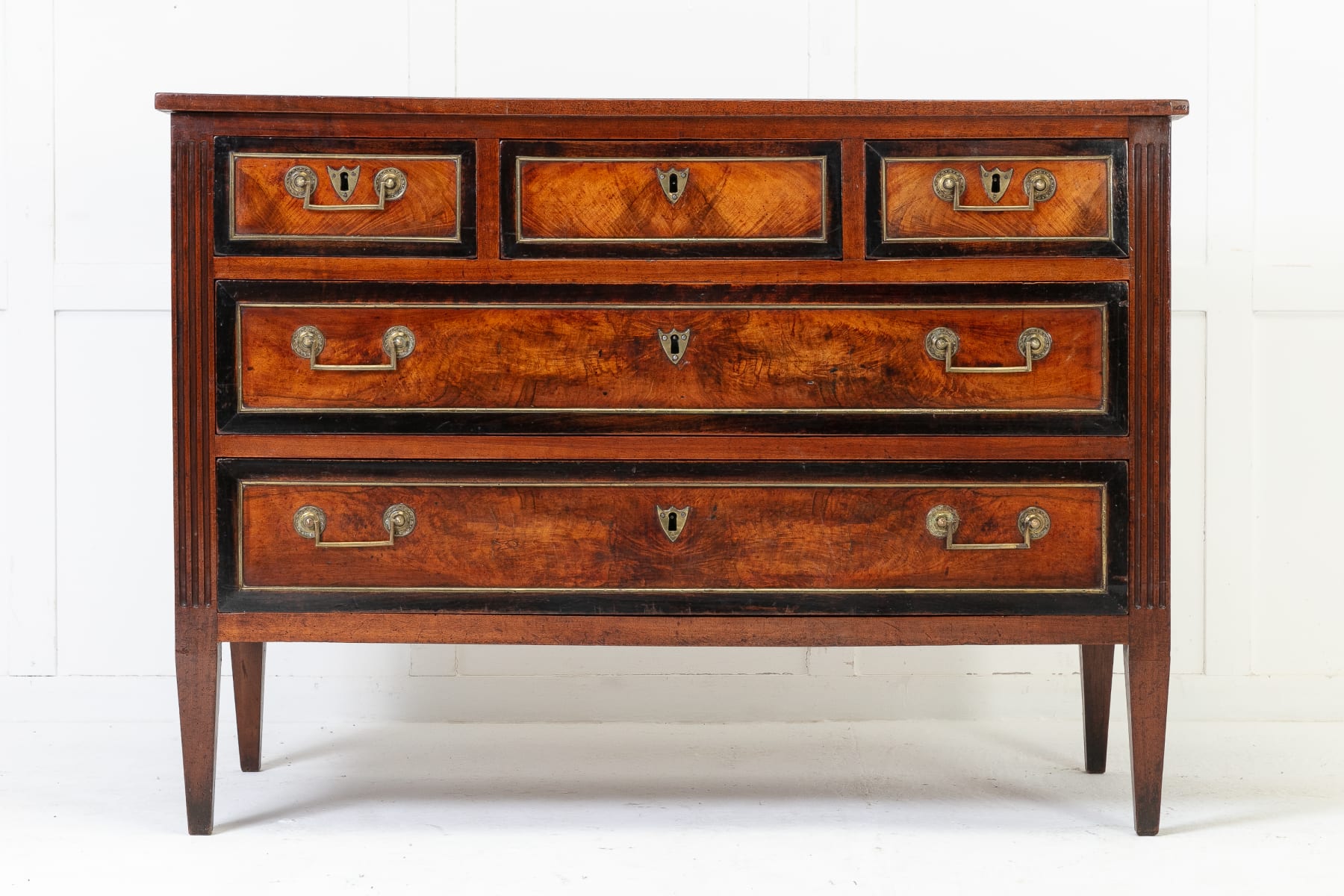 18th Century French Mahogany Commode