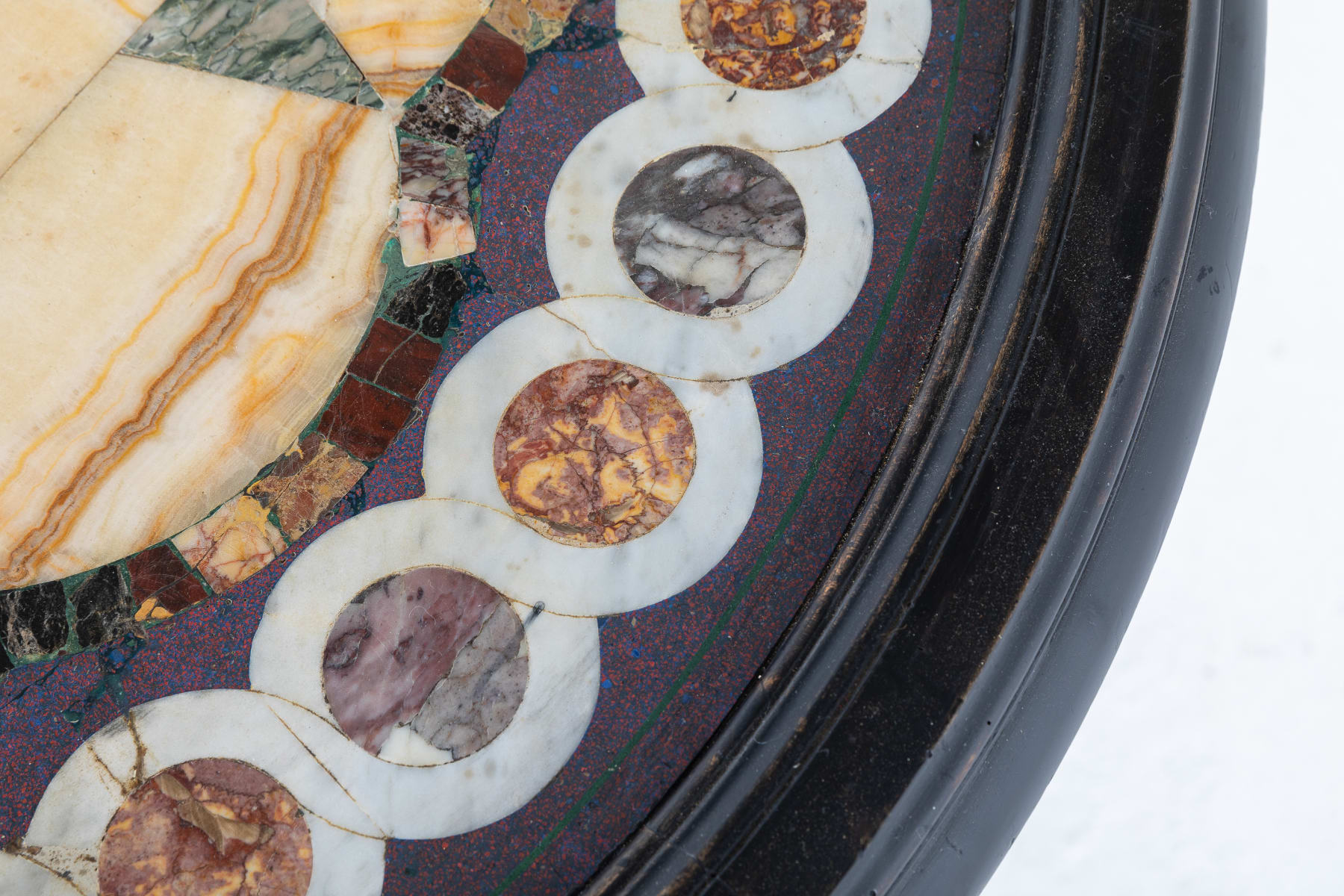 19th Century Specimen Marble Top Table