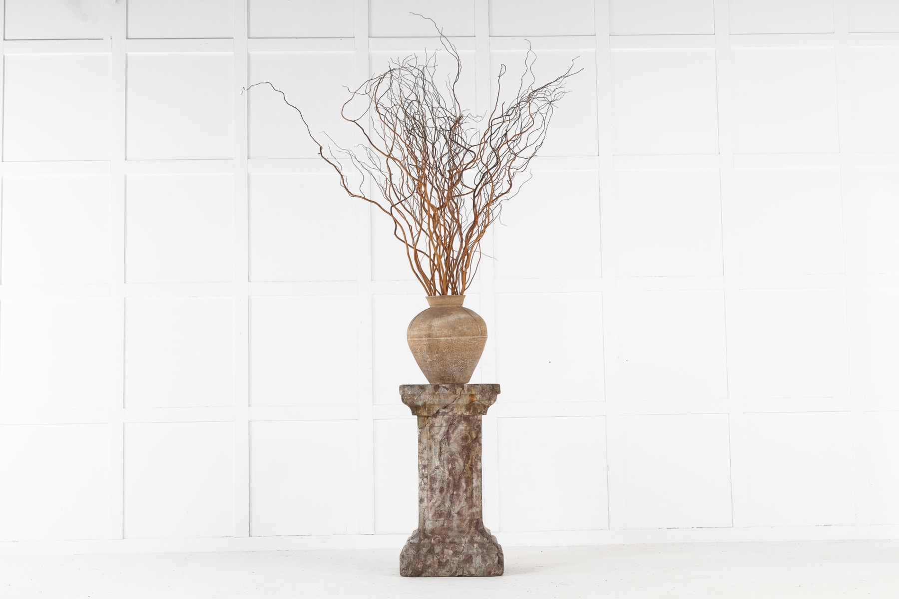 SOLD, 18th Century Marble Plinth